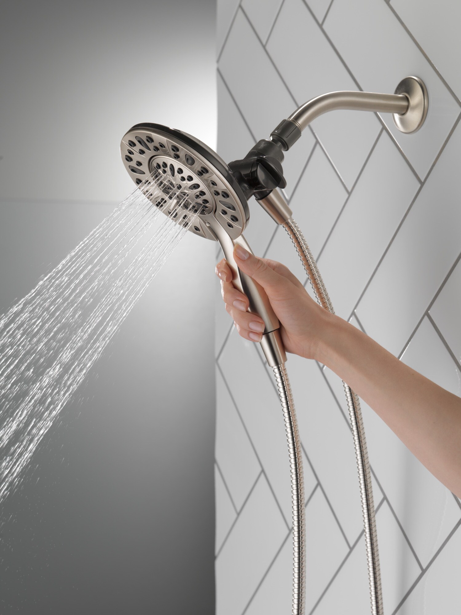 In2ition® 4-Setting Two-in-One Shower in Chrome 75490