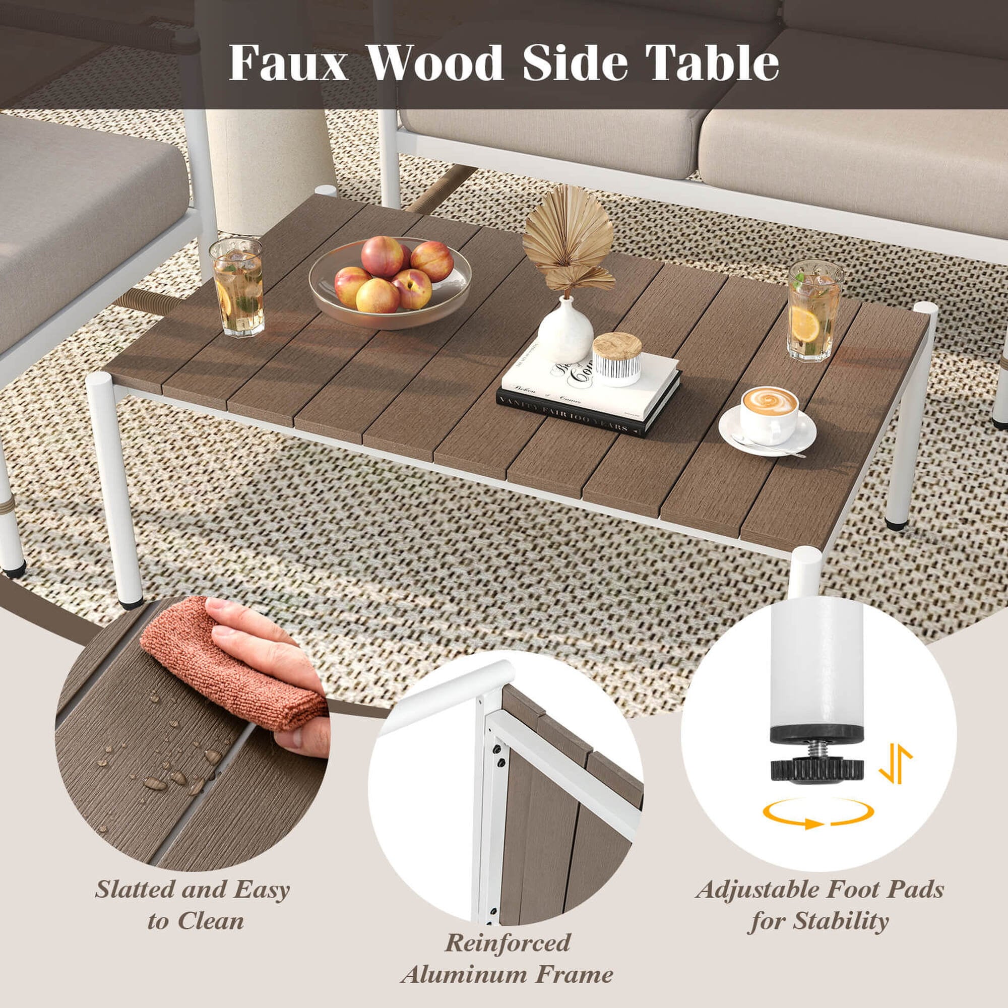 Costway HCST05447 Patio-Conversation-Sets - View #5