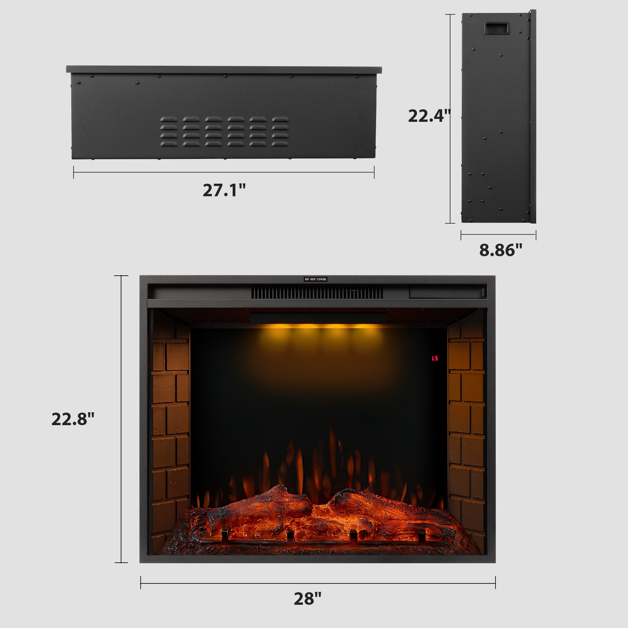 CASAINC TR-83428IN Electric-Fireplaces - View #16