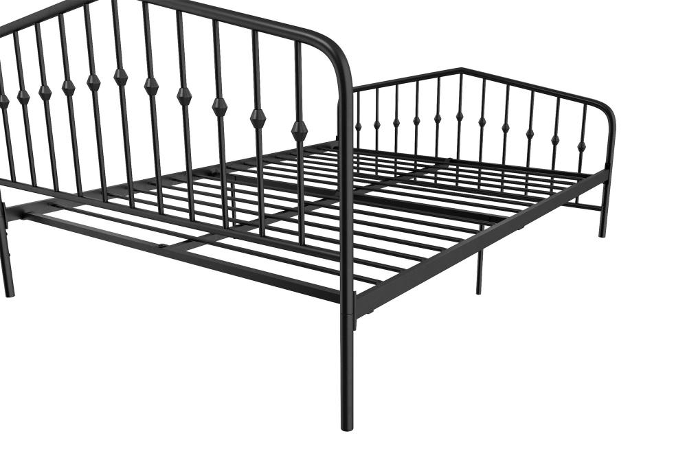 Bushwick platform bed 2024 queen black