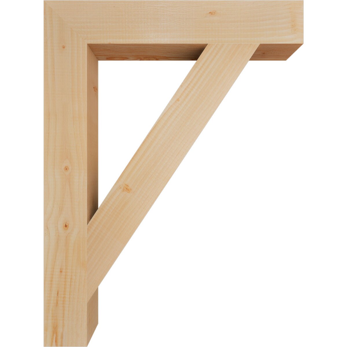 Ekena Millwork BKT04X24X32TRA05SDF Exterior-Brackets-Braces - View #3