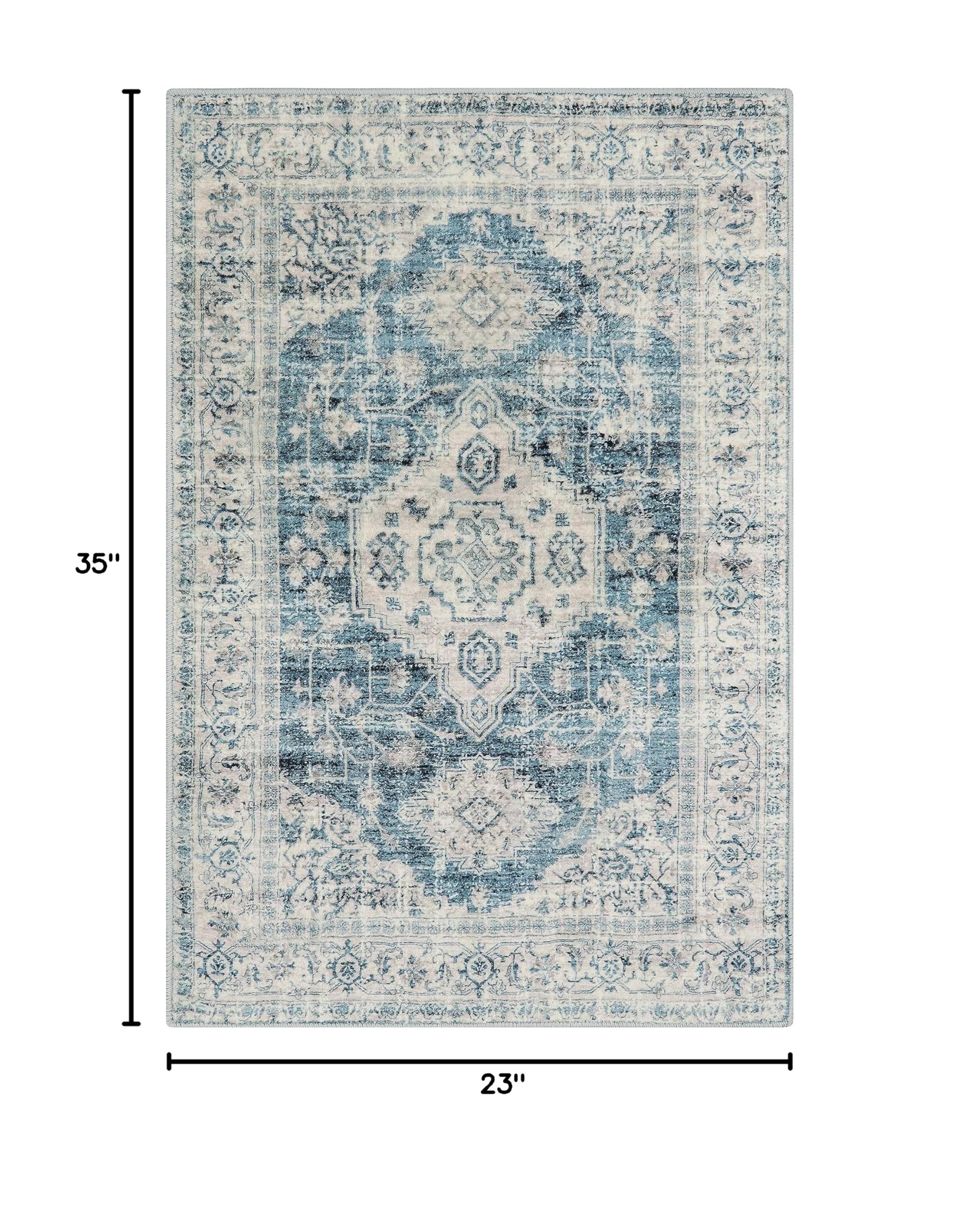 Lahome AR-DYR-071-BL3 rugs - View #3