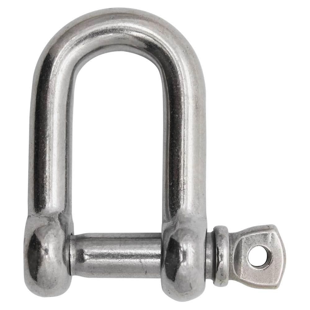 Extreme Max 3006.8252 BoatTector Stainless Steel D Shackle