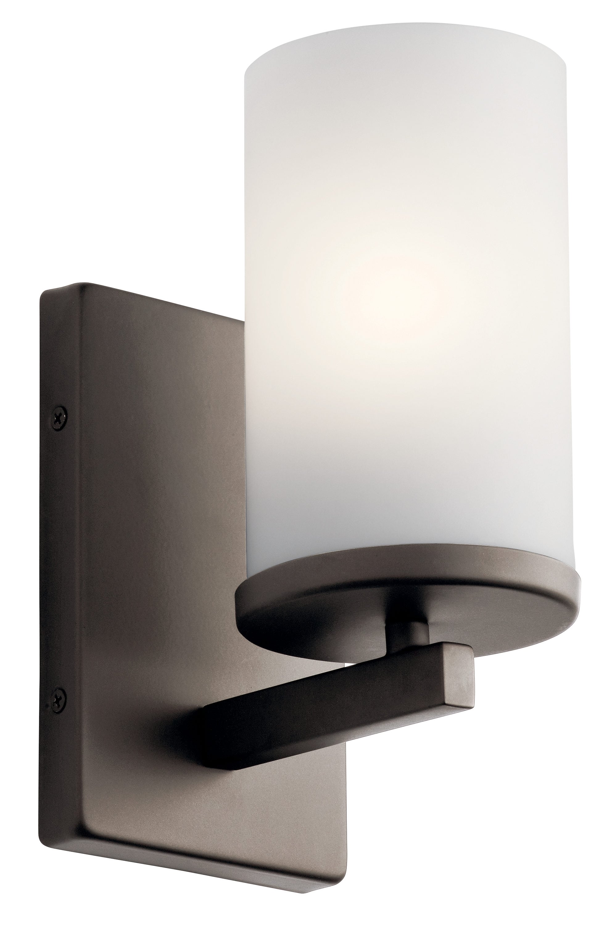 Kichler 45495OZ Crosby 4.5-in 1 -Light Bronze Modern/contemporary Vanity light