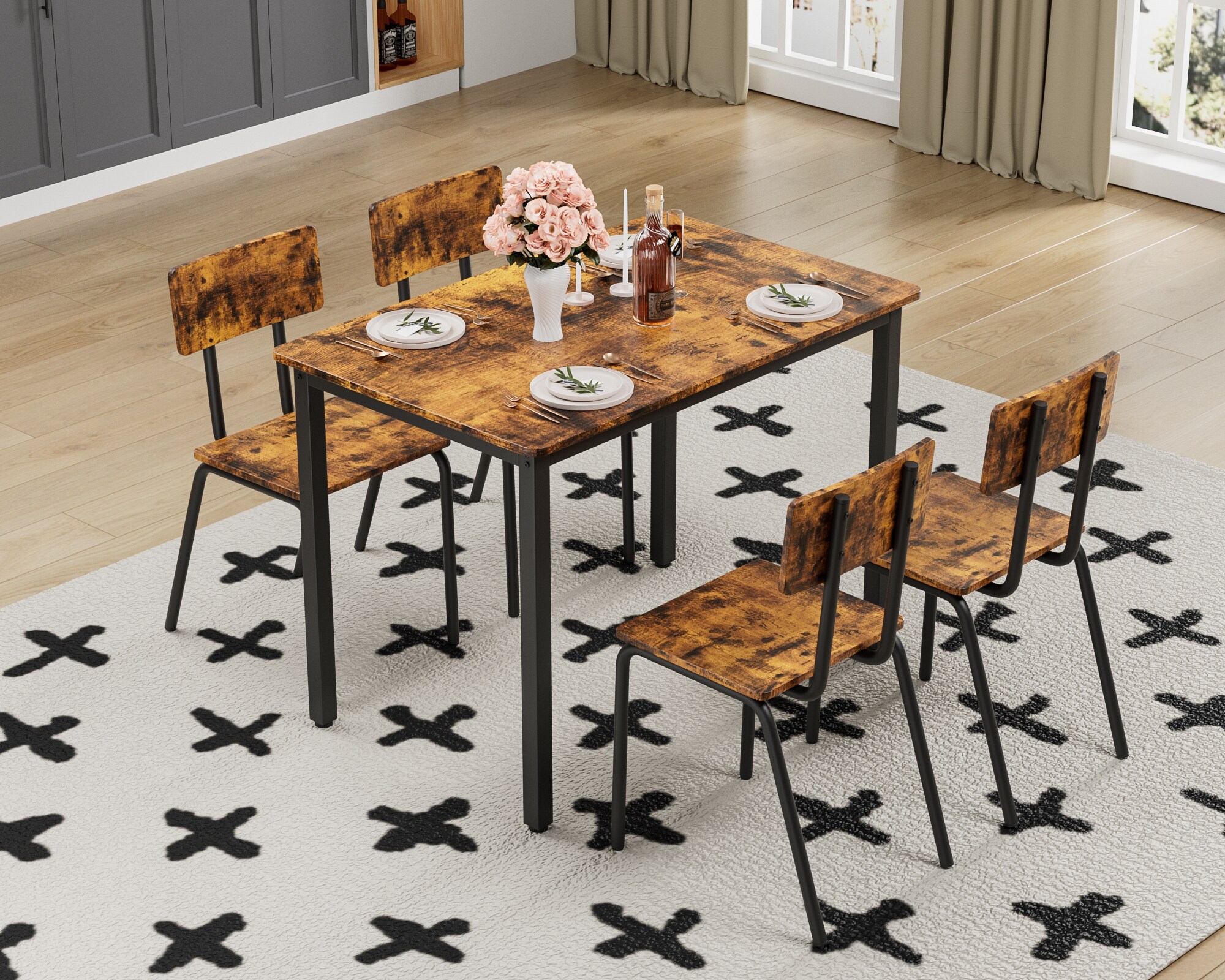 LUXEYARD DS-M-BAC02852 Dining-Sets - View #10