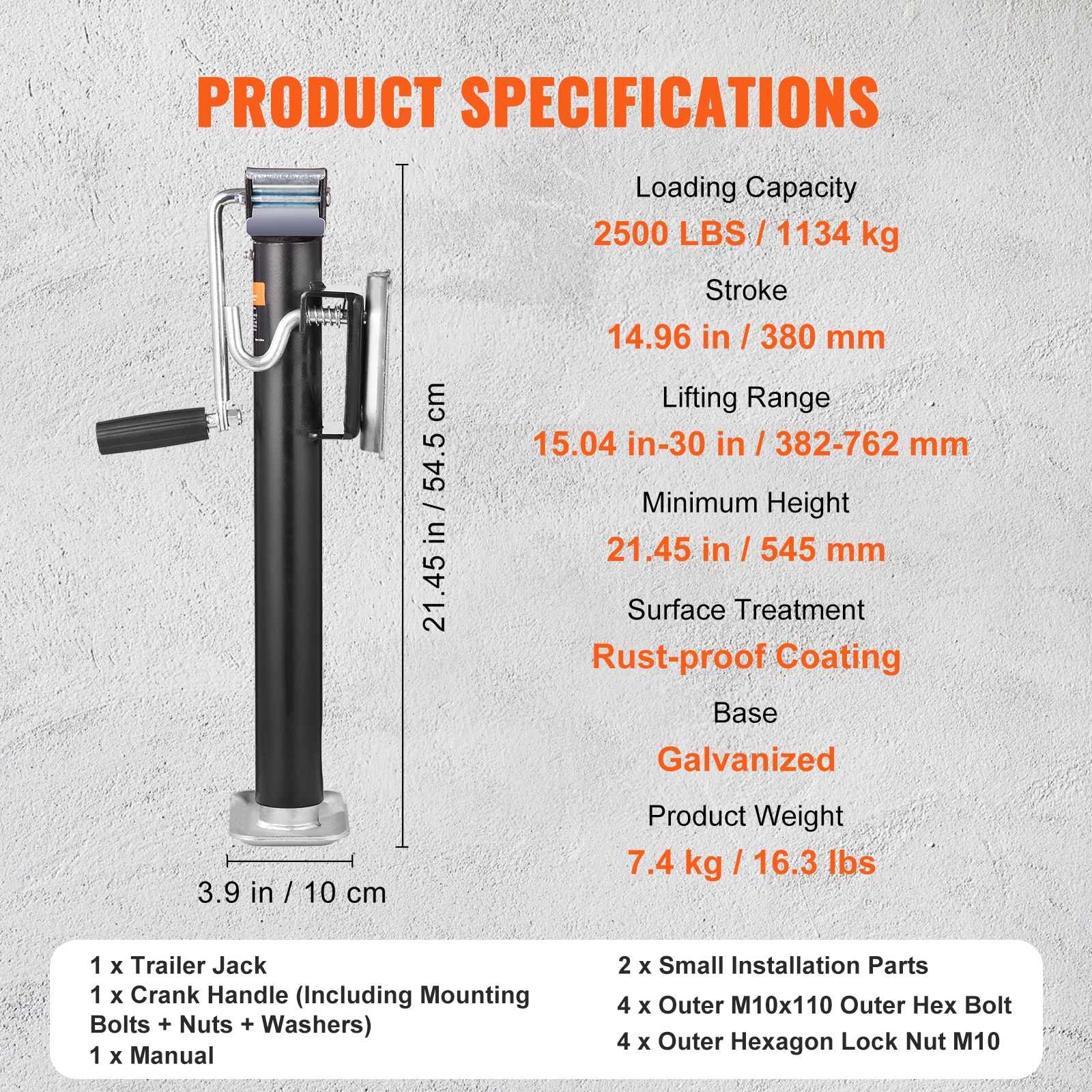 SVOPES SVOPESBSLSTC200887V0 Trailer-Jacks - View #7