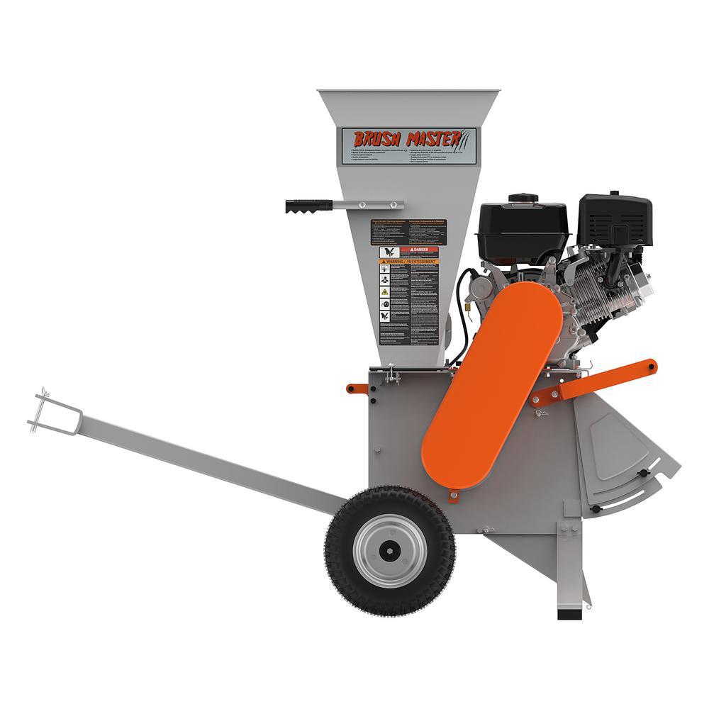 Brush Master Steel Electric Wood Chipper in the Electric Wood Chippers