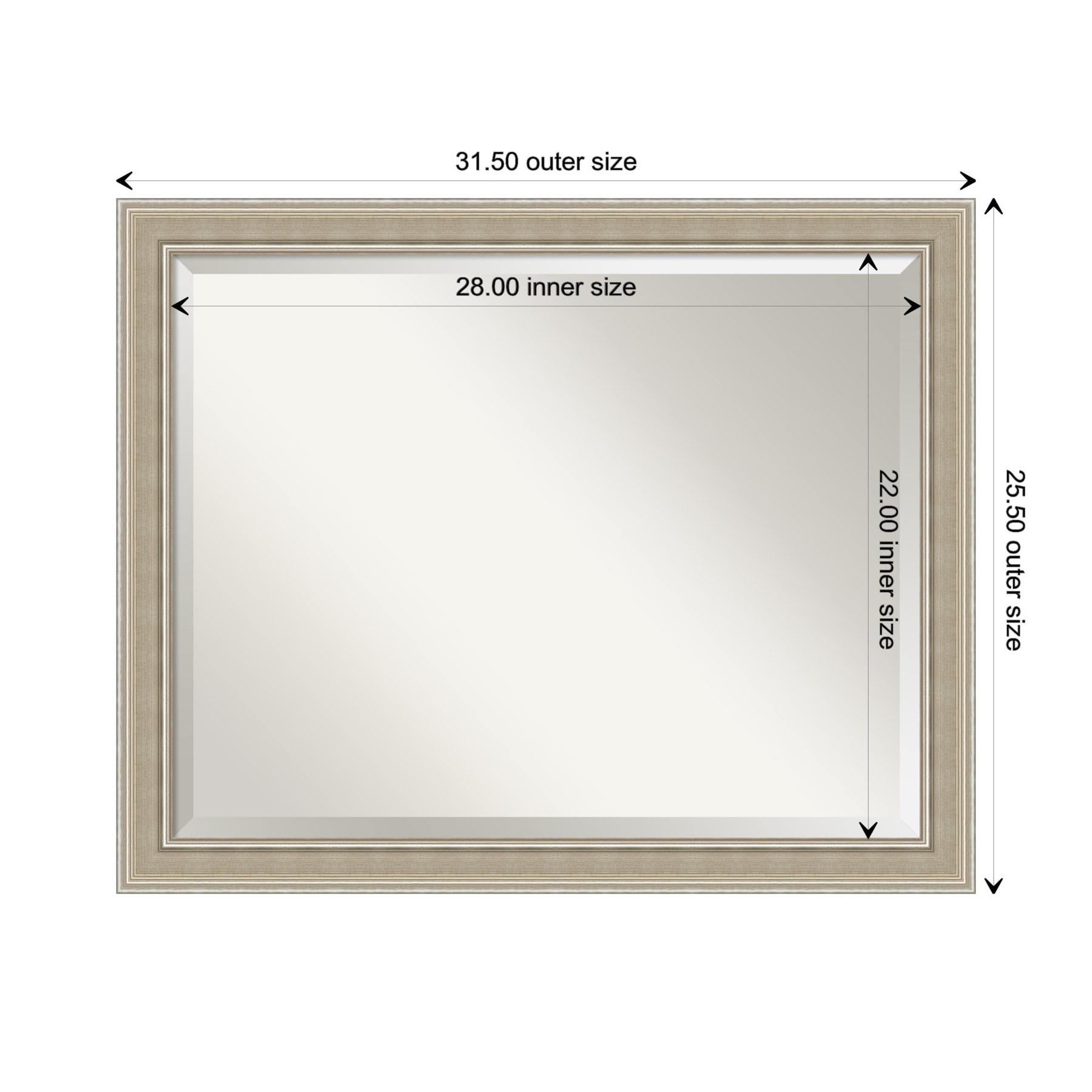 Amanti Art A17008262011 Decor-Mirrors - View #4