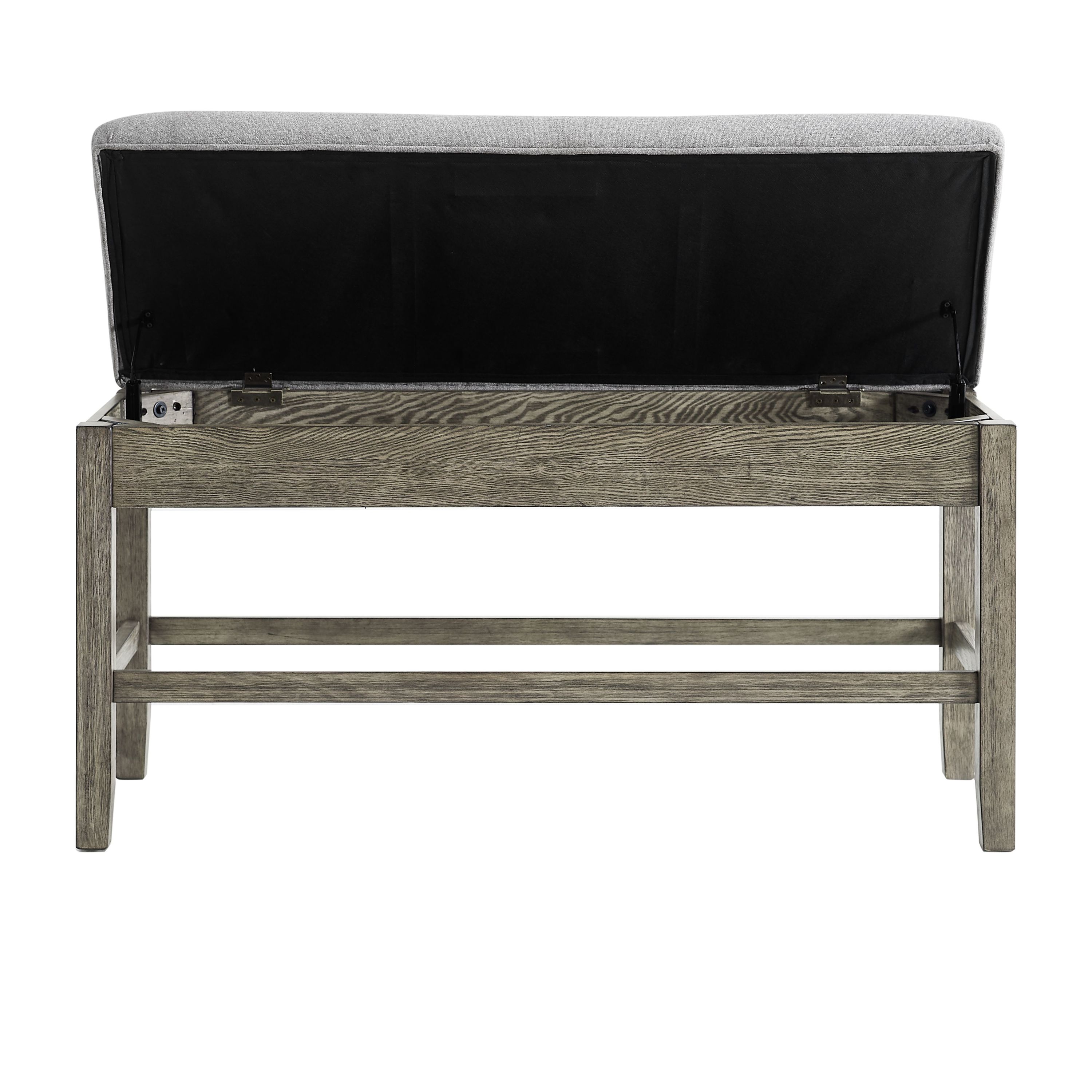 Steve Silver GS640CBG Grayson Ash Gray Dining Bench