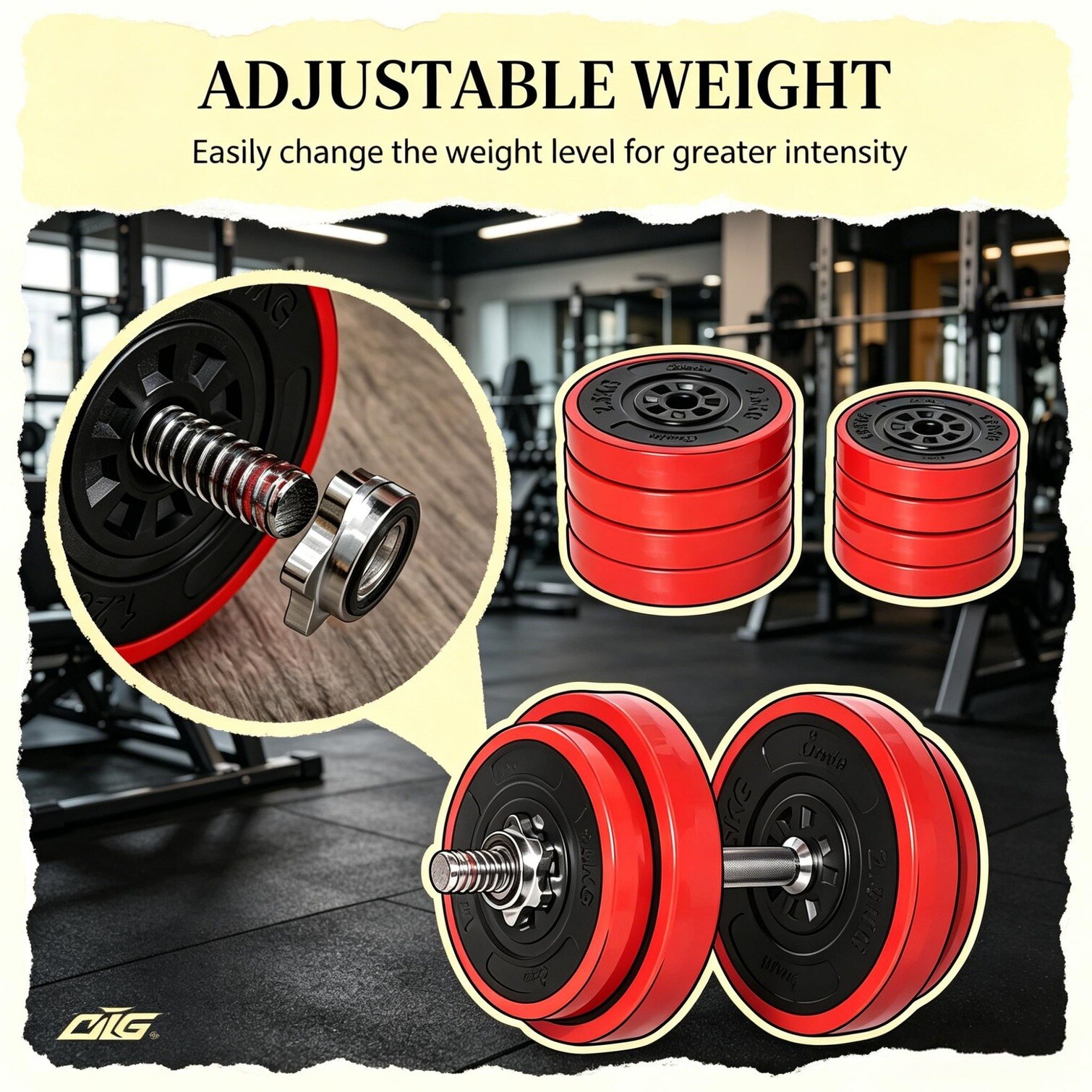 sunjurt PC8JIA7GPMT9 dumbbells - View #5