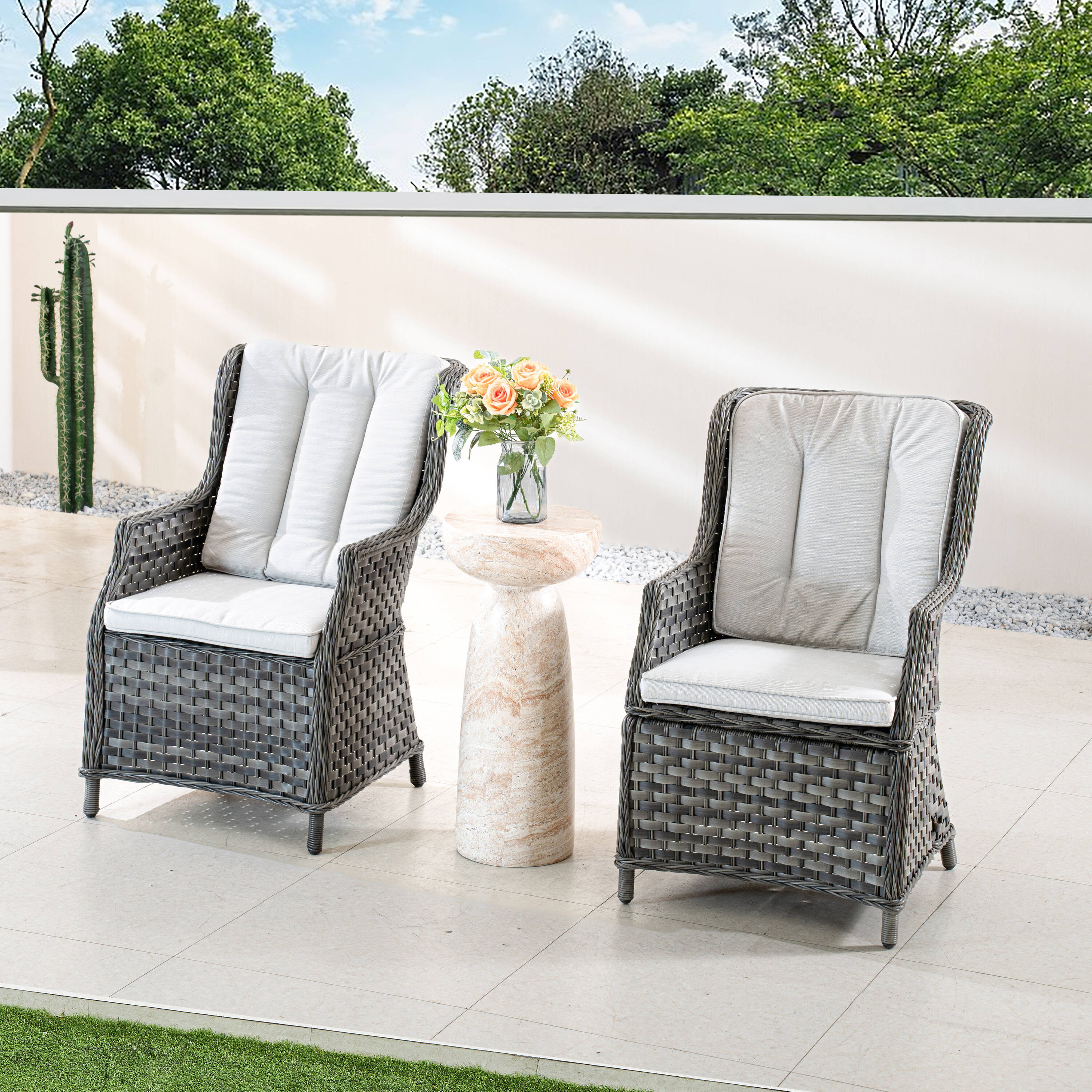 Direct Wicker DWC-230018ST010G Patio-Conversation-Sets - View #7