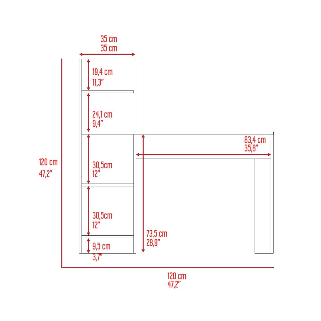 Beedesign DJYC-B128P148979 Office-Tables - View #3
