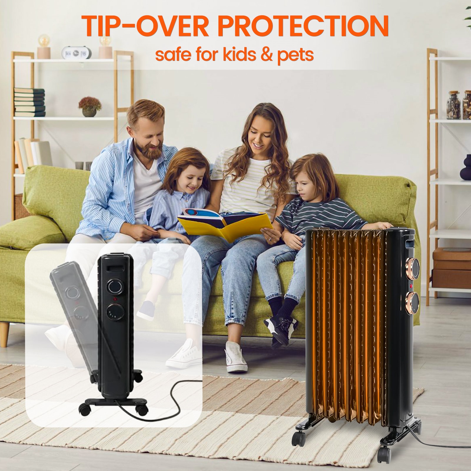 EdenDirect NCBK0408025 Portable-Electric-Heat - View #3