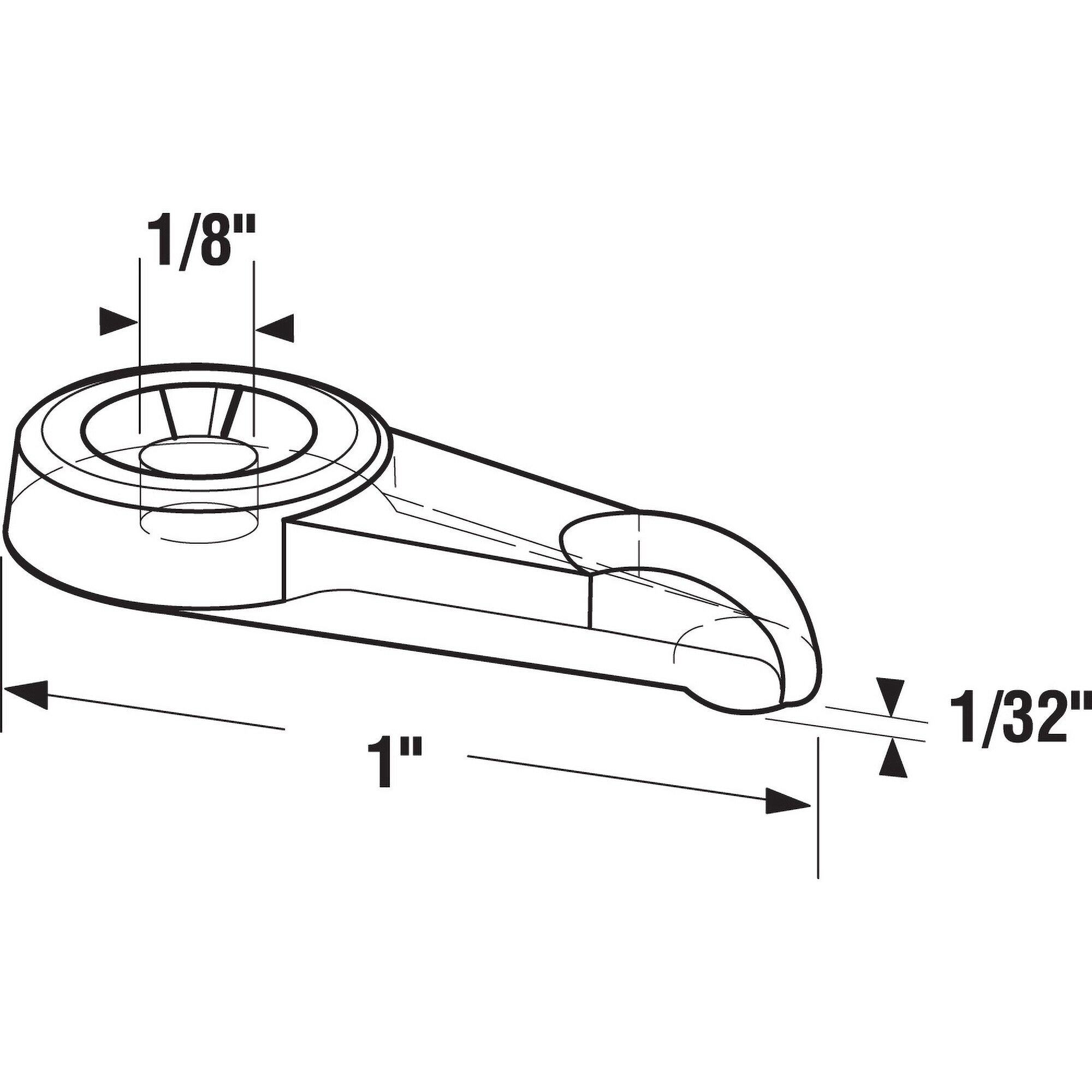 Prime-Line T 8733 Storm-Window-Panel-Clips - View #2