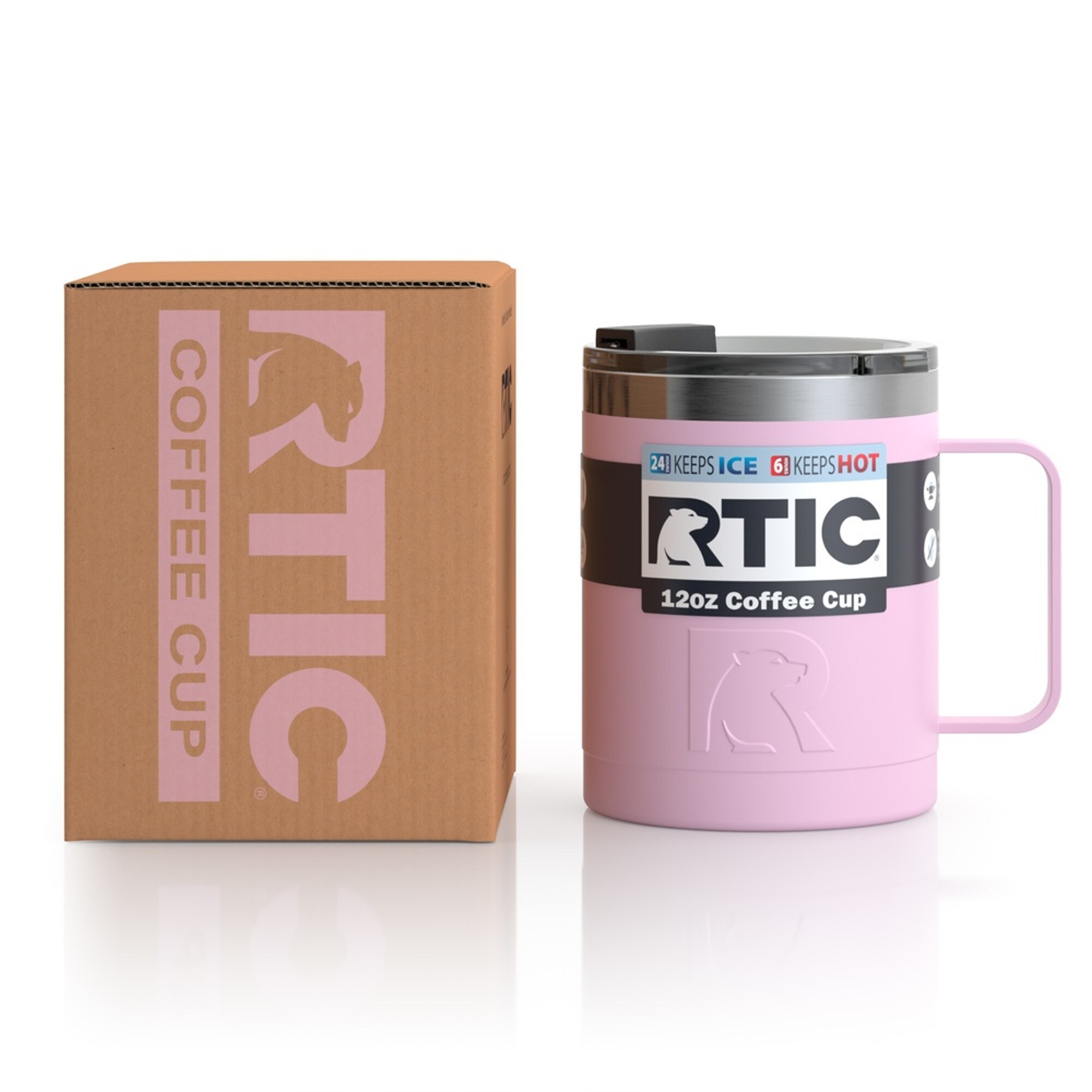 RTIC Outdoors Coffee Mug 12-fl oz Stainless Steel Insulated Cup