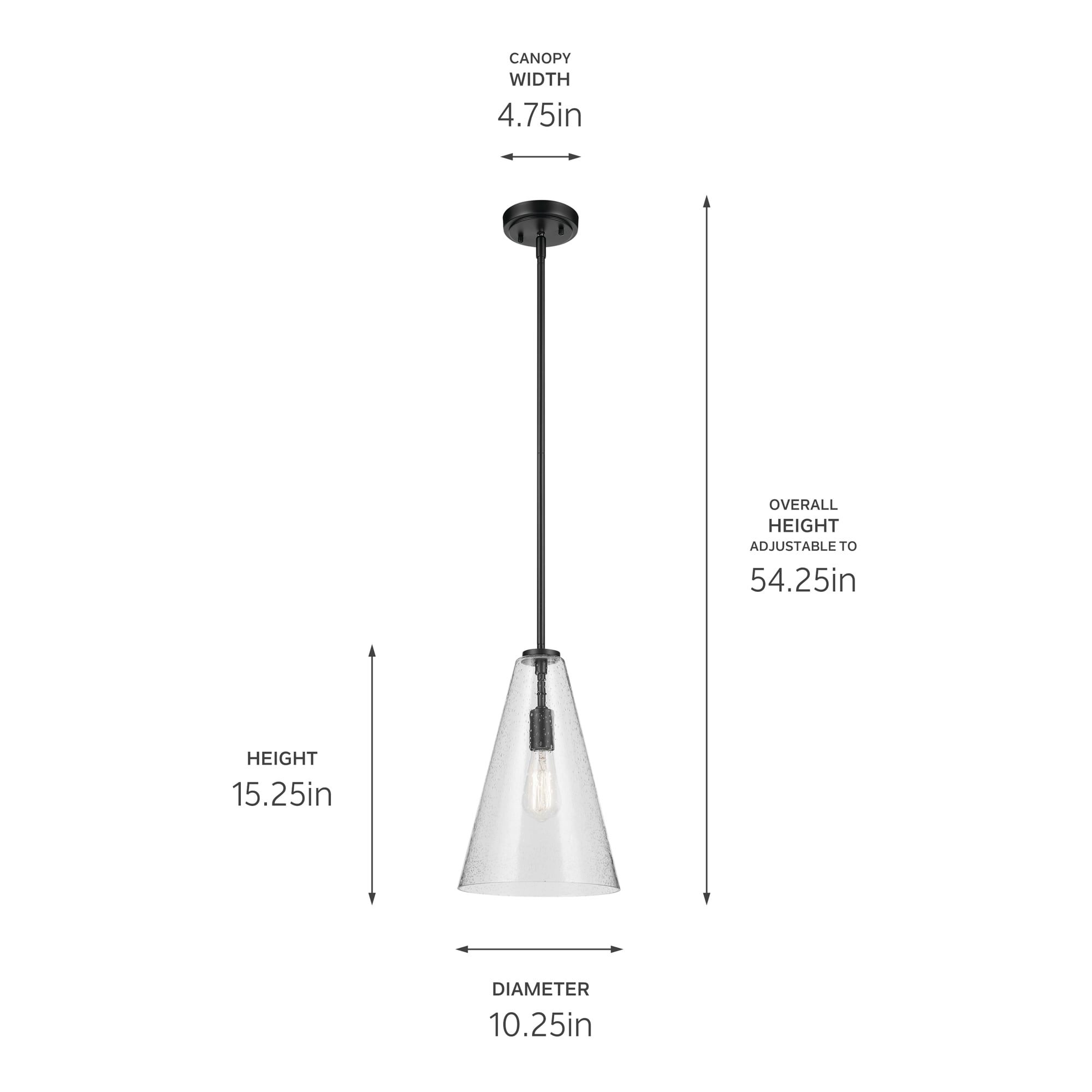 Kichler 42199BKCS Pendant-Lights - View #5