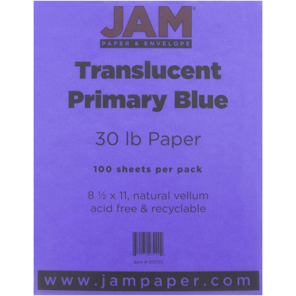 Buy 【120 Pack】 Premium Vellum Papers (100 Sheets Transparent