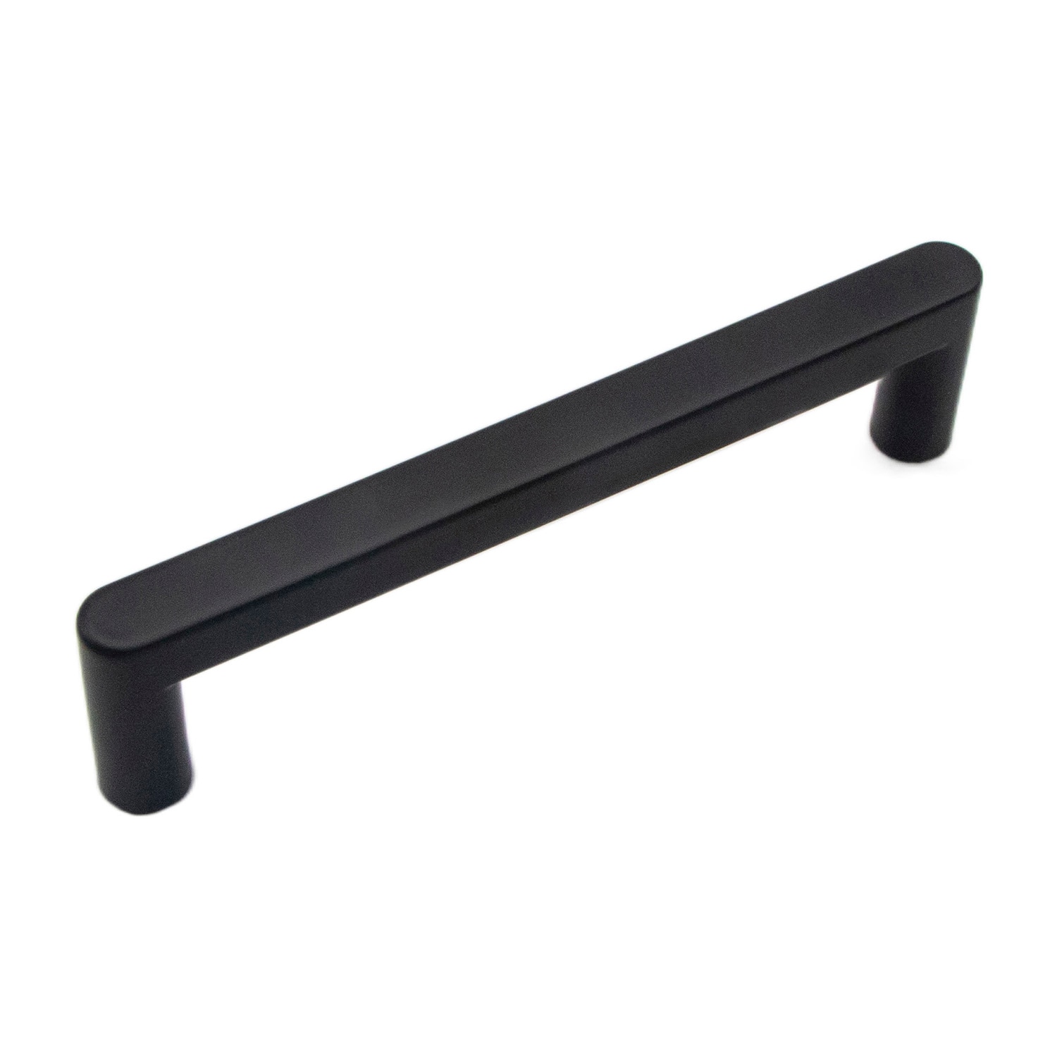 Hickory Hardware Heritage Designs Bristol 3-3/4-in , 96mm Center to Center Matte Black Rectangular Handle Drawer Pull 10 -Pack #R080550MBX-10G