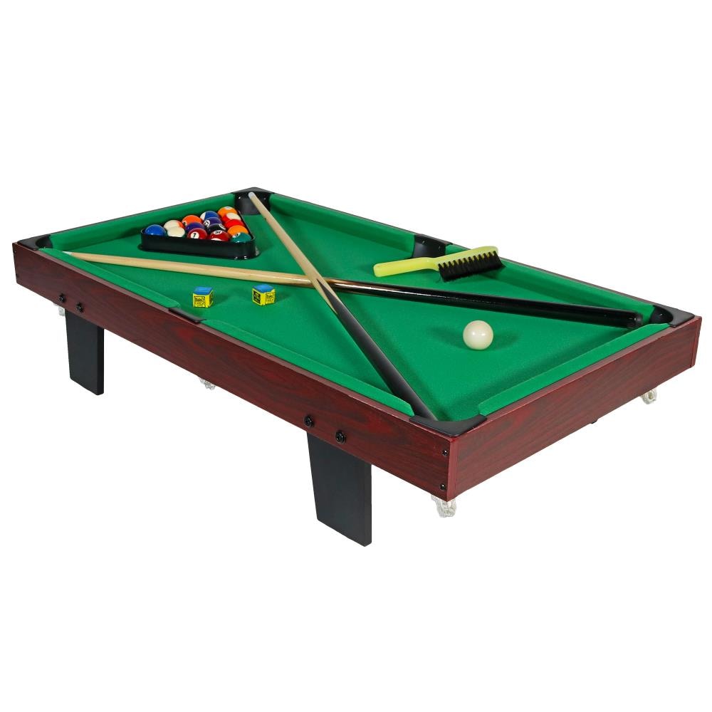 Table Top Mini Pool Table: 36 Portable Tabletop Pool Table Game Set, Small  Pool Table for Kids & Cats, Includes Billiard Table, Balls, Cue Sticks