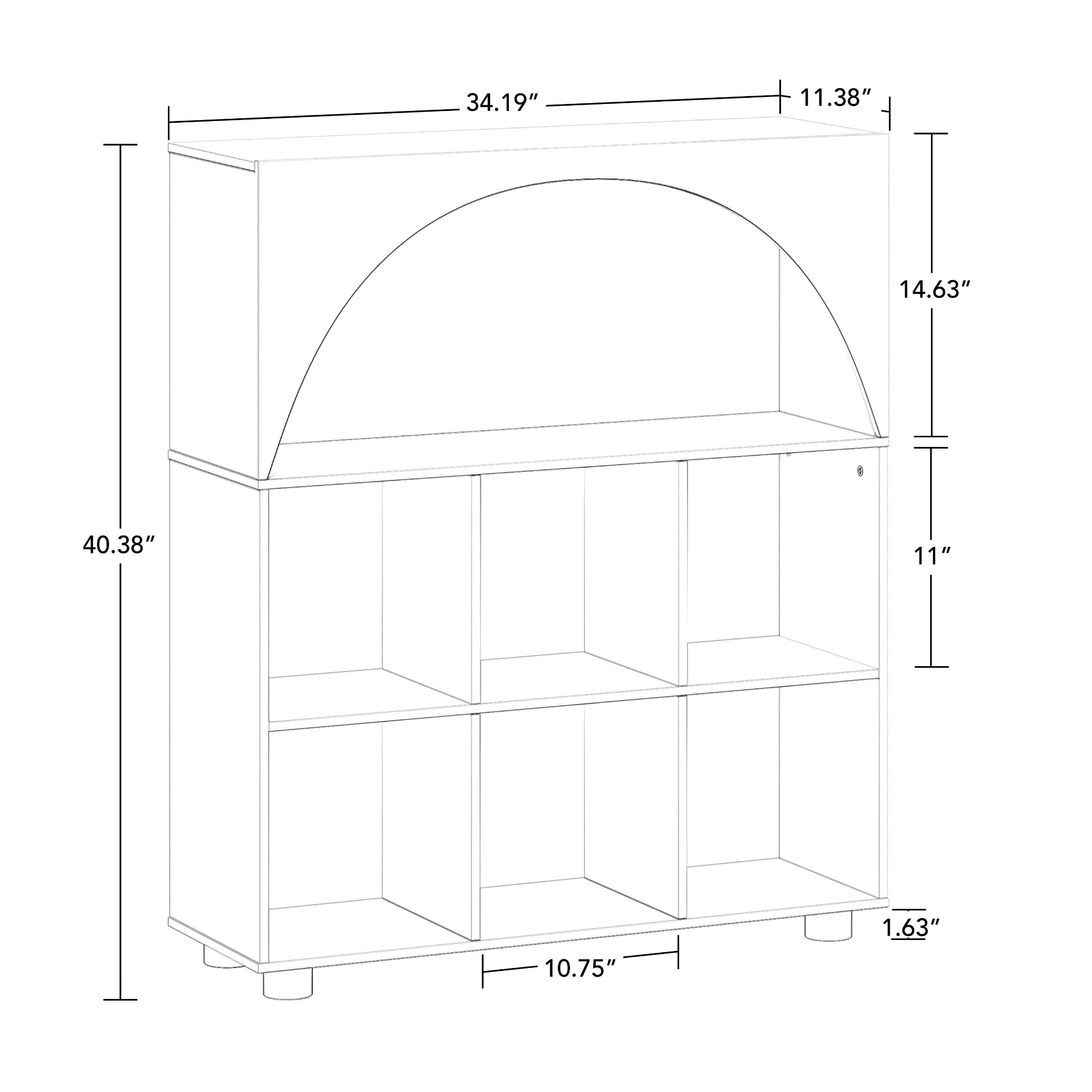 RiverRidge 16-057K bookcases - View #6
