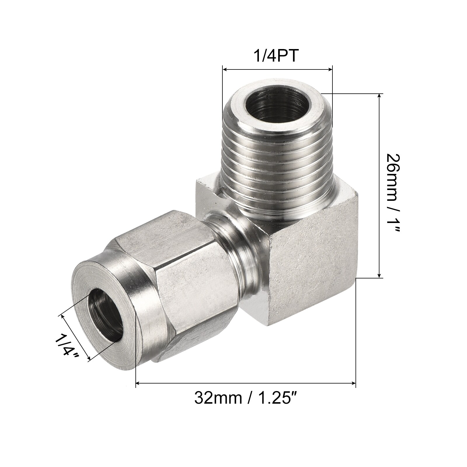 Unique Bargains S25120203UX1947 Structural-Pipe-Fittings - View #3