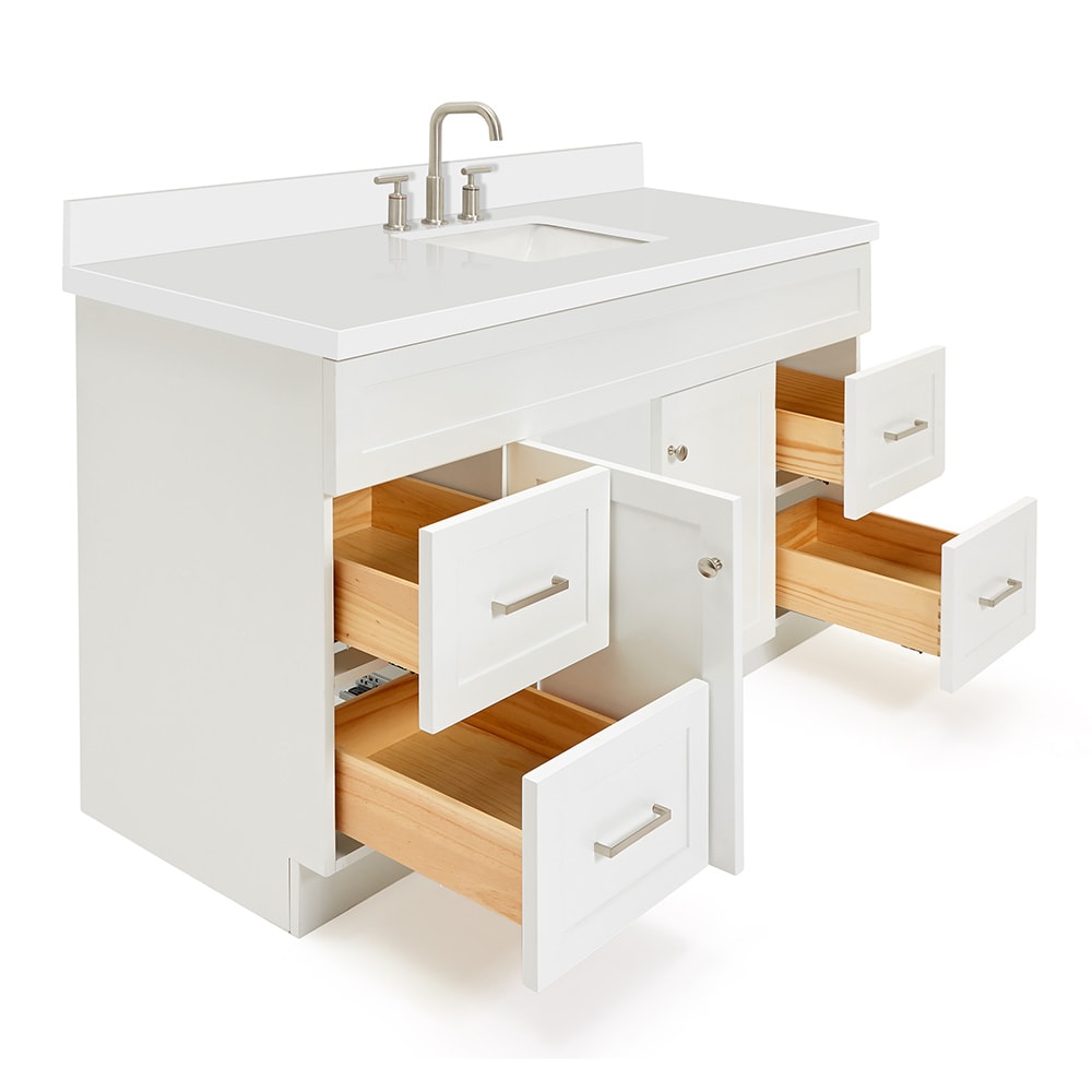 ARIEL F061SWQRVOWHT Bath-Vanity-Combo - View #5