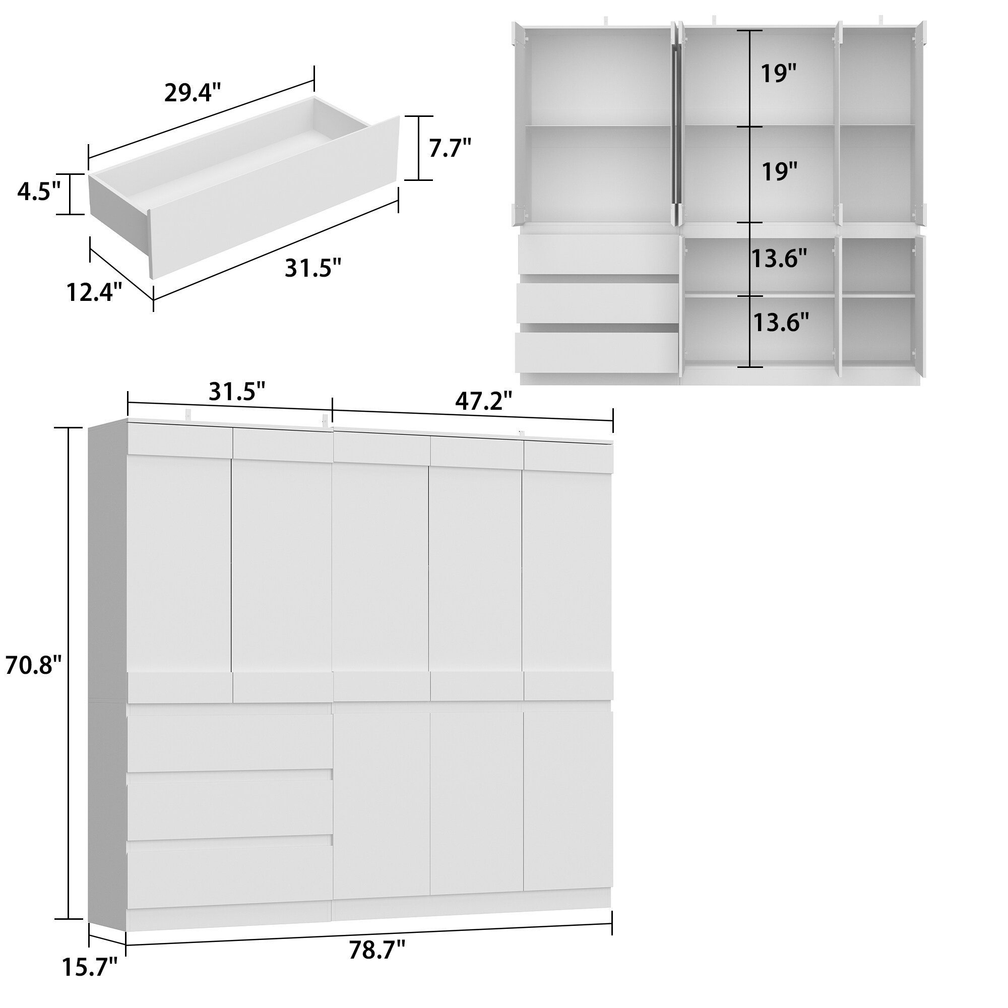FUFU&GAGA KF020442+443 bookcases - View #13