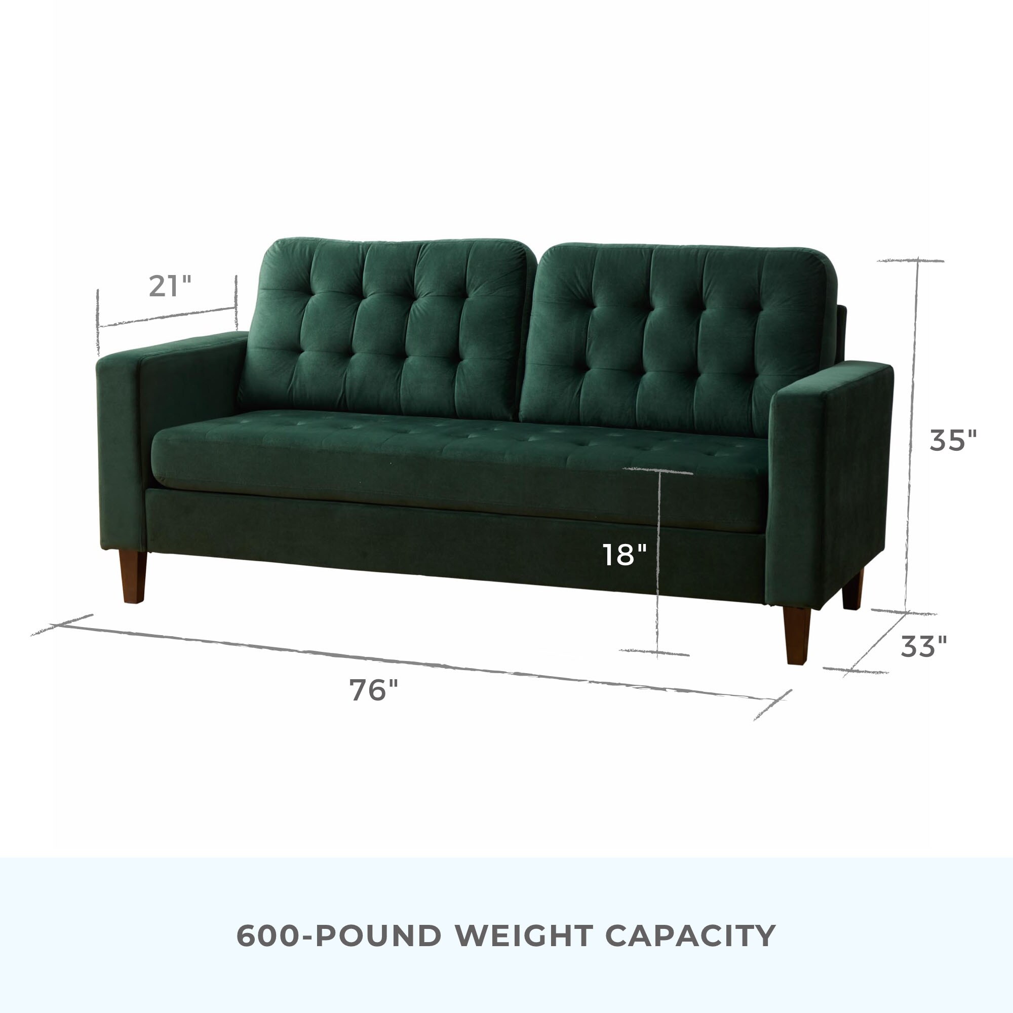 Brookside BS0005SOF00VN Sofas-Loveseats - View #3