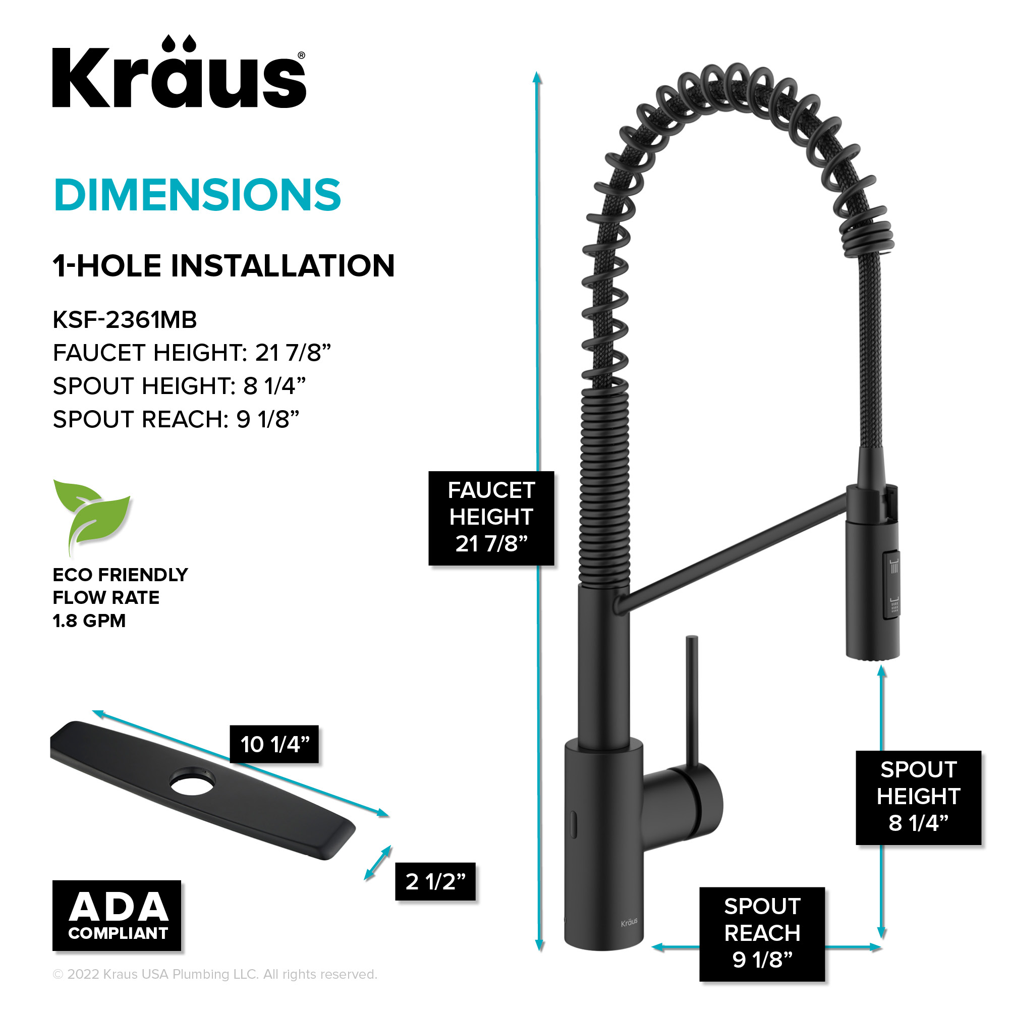 Kraus KSF-2631MB Kitchen-Faucets - View #6