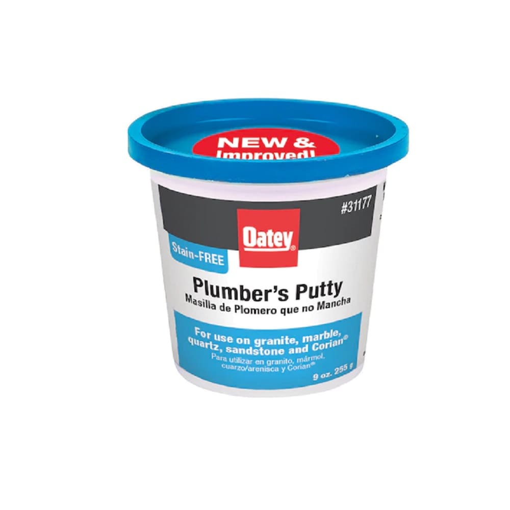 Oatey 760340 9-oz. Stain-Free White Plumbers Putty