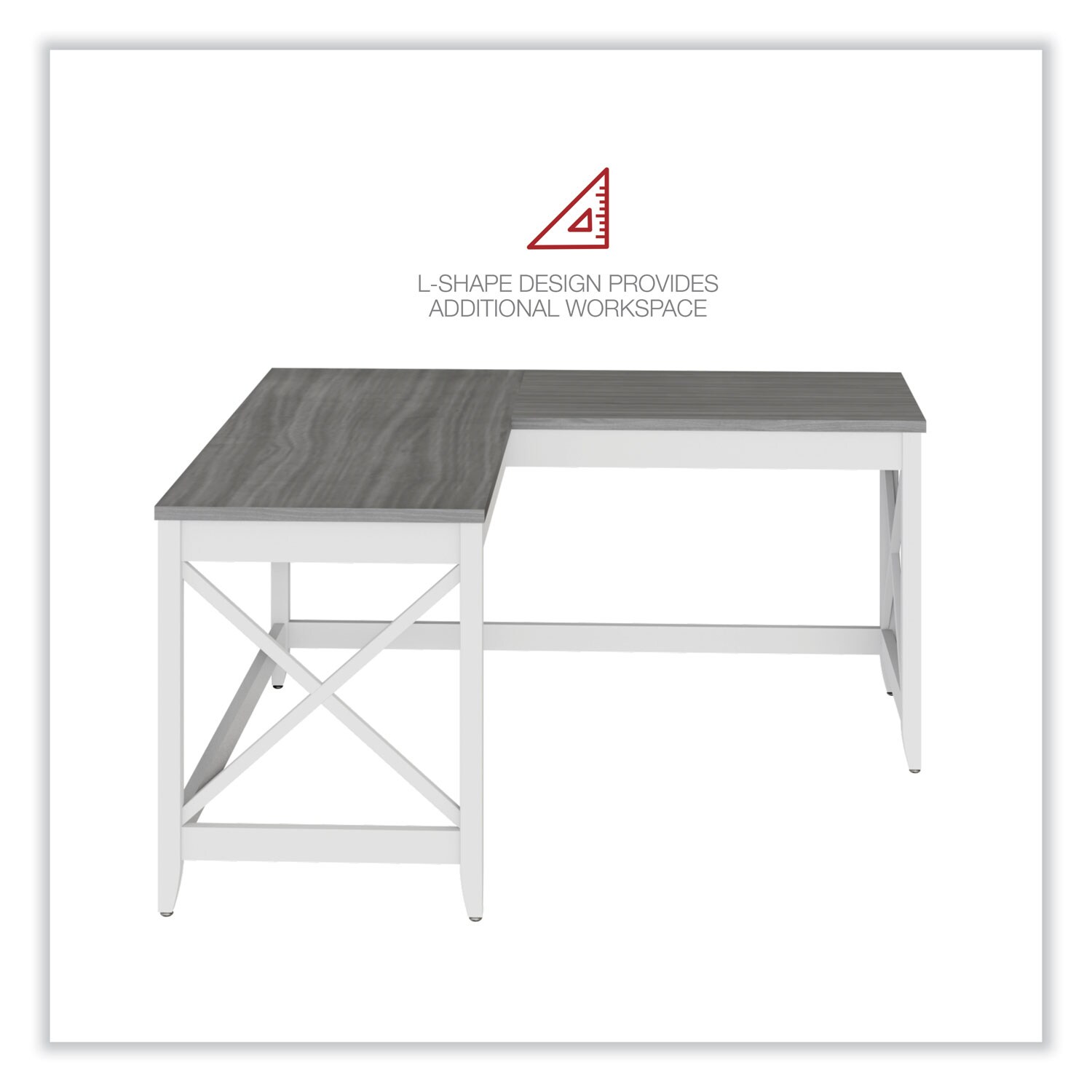 Alera ALENWSF5959GY desks - View #7