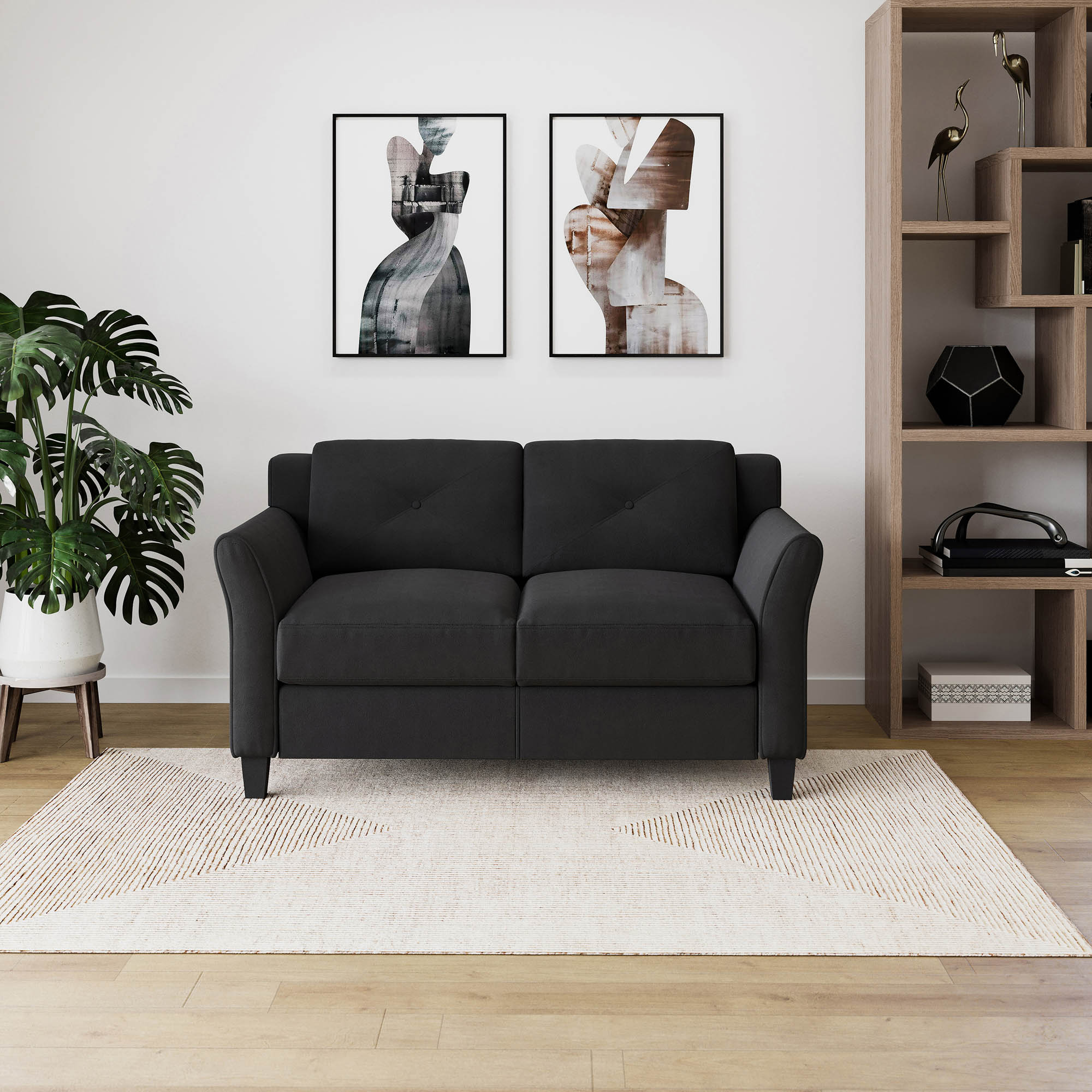 Lifestyle Solutions LSHA166BLA Sofas-Loveseats - View #9