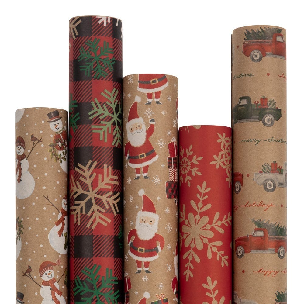 JAM Paper 165K5KRCHR Wrapping-Paper - View #3