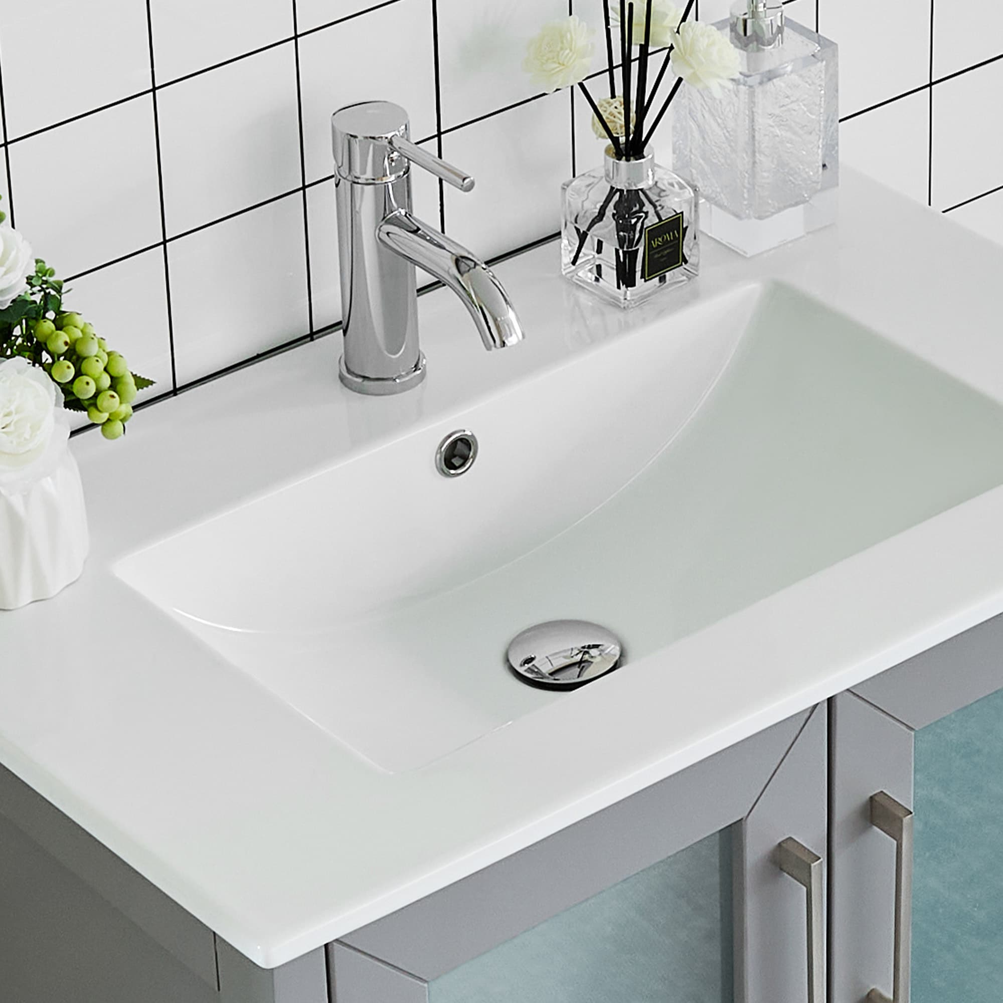 Vanity Art VA3030-96G Bath-Vanity-Combo - View #4