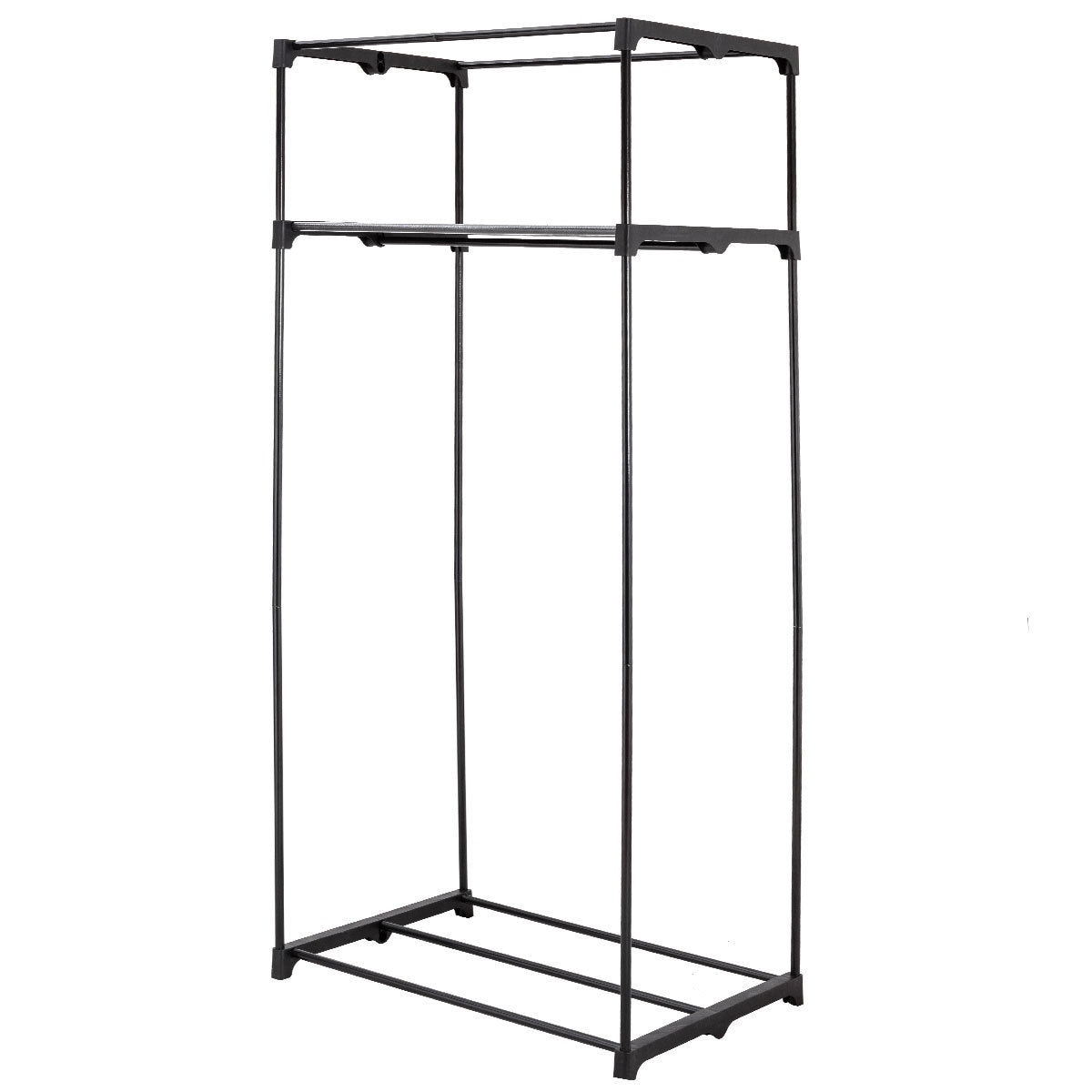 Portable Steel Closet Hanger Storage Rack Organizer - Costway