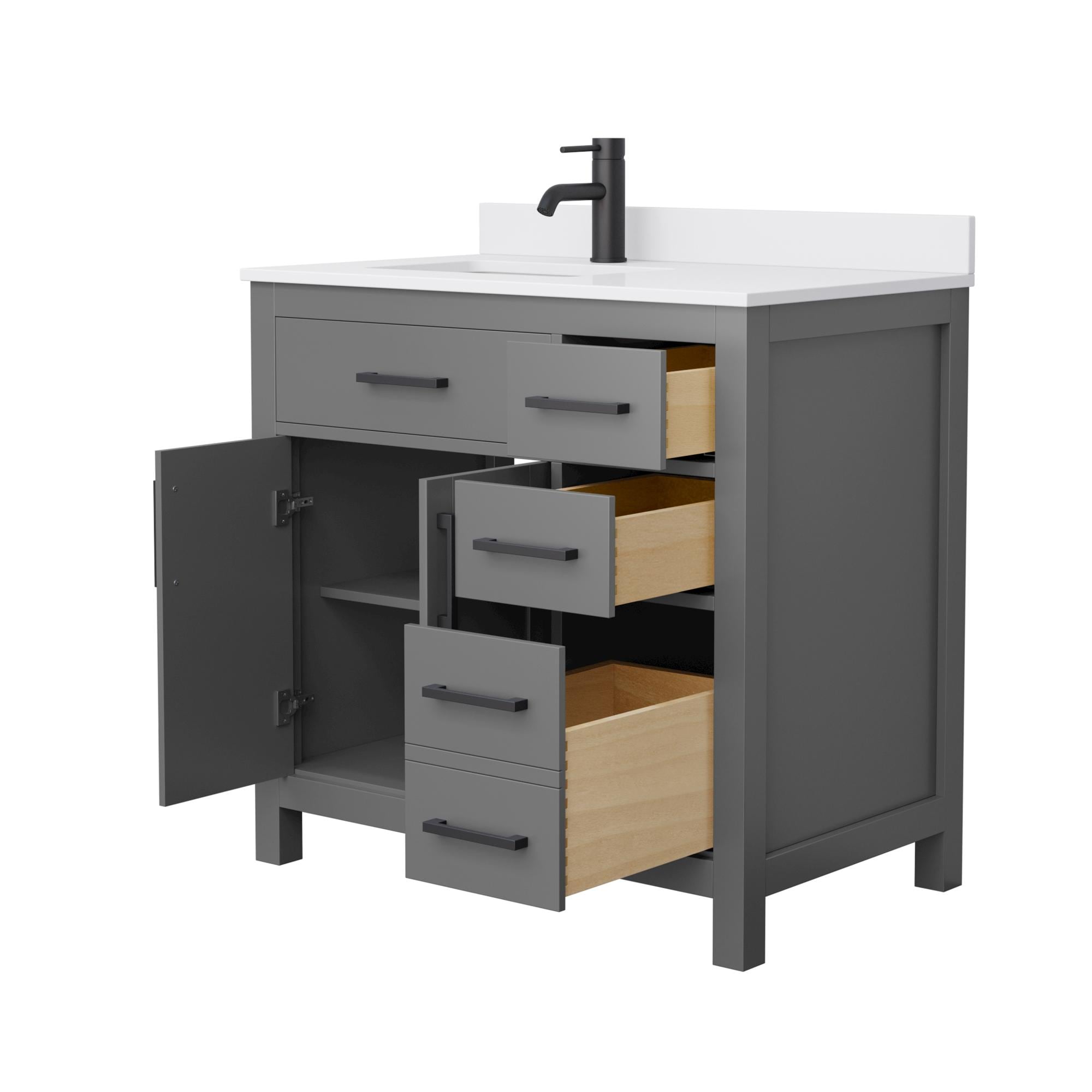 Wyndham Collection WCG242436SGBWCUNSMXX Bath-Vanity-Combo - View #3