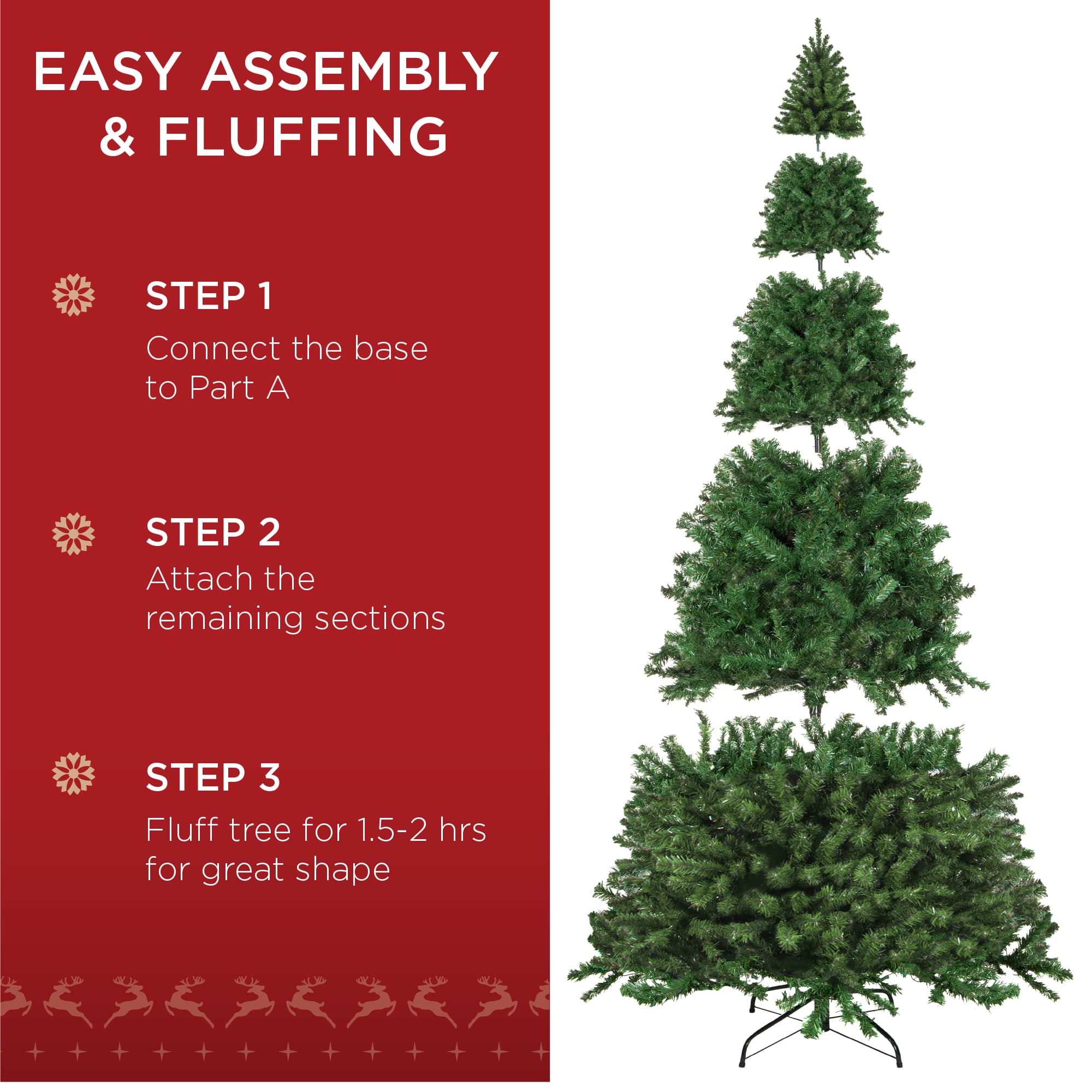 Best Choice Products SKY8376 Artificial-Christmas-Trees - View #3