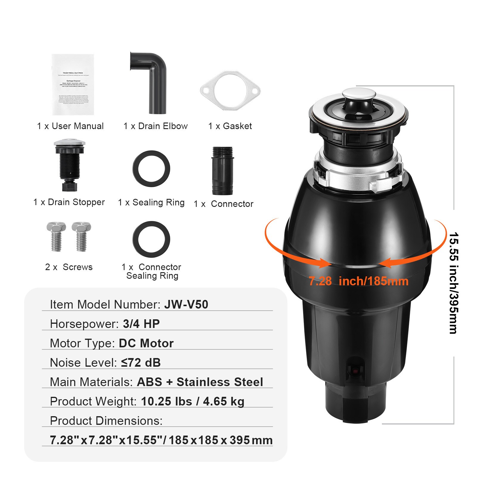 VEVOR GDLJCLQ34HPZ3F8YUV1 t050700 - View #8