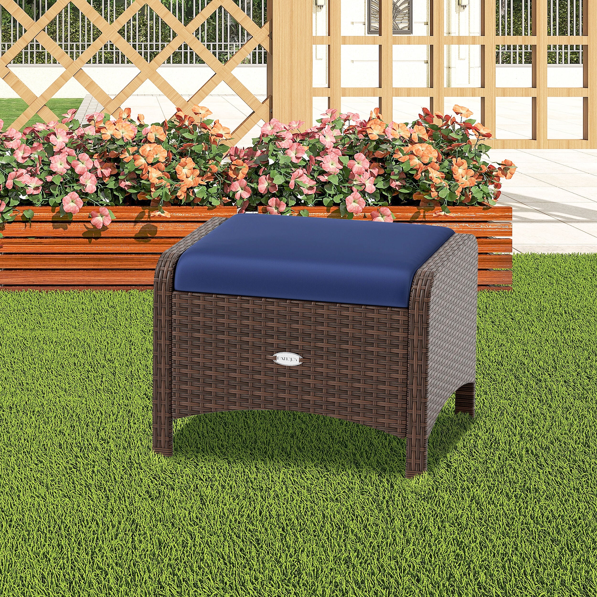 LIVIZA OUS72986NY Stools-Ottomans - View #4