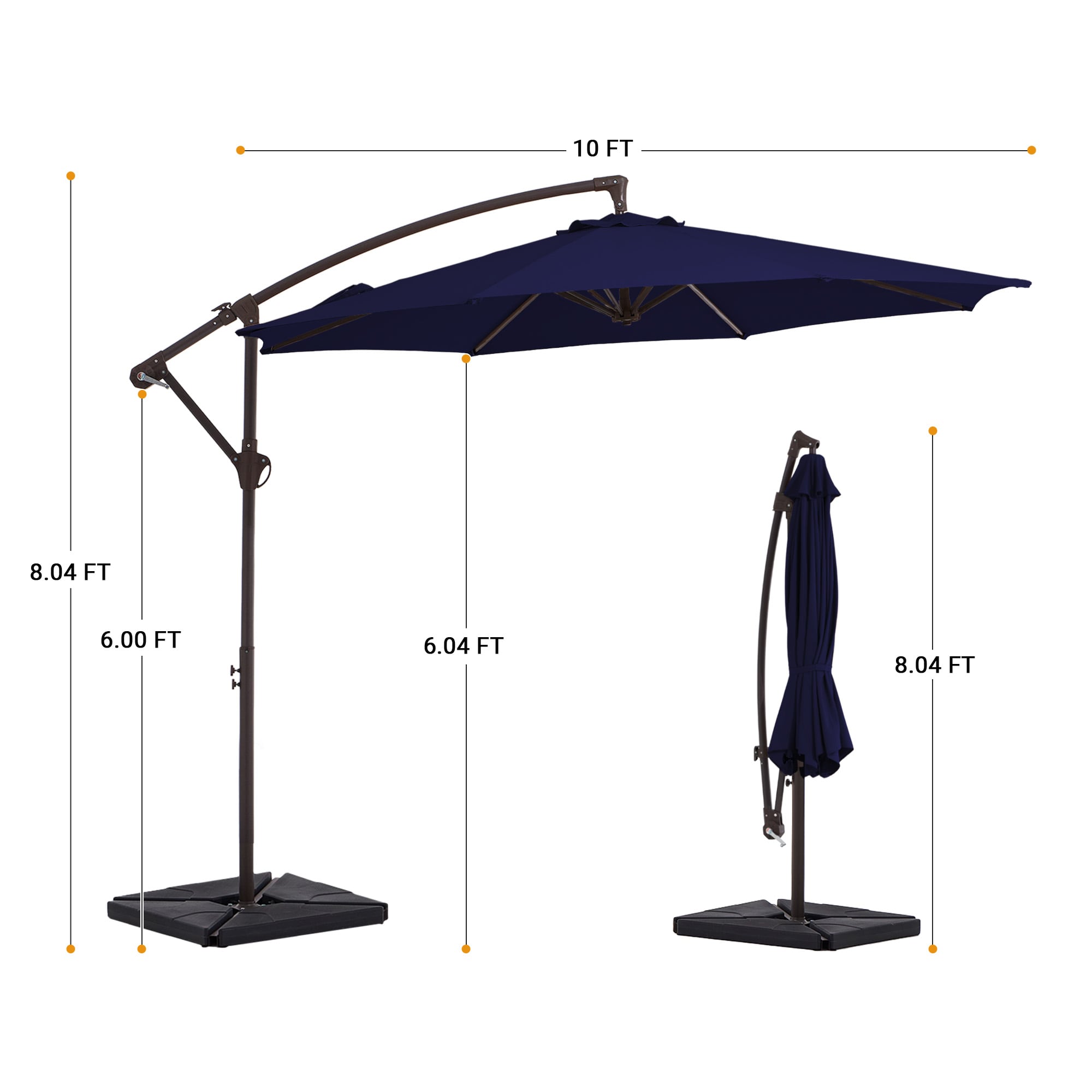 JEAREY JE-QTXJS+DZ-10FT-NA Umbrellas-2 - View #3