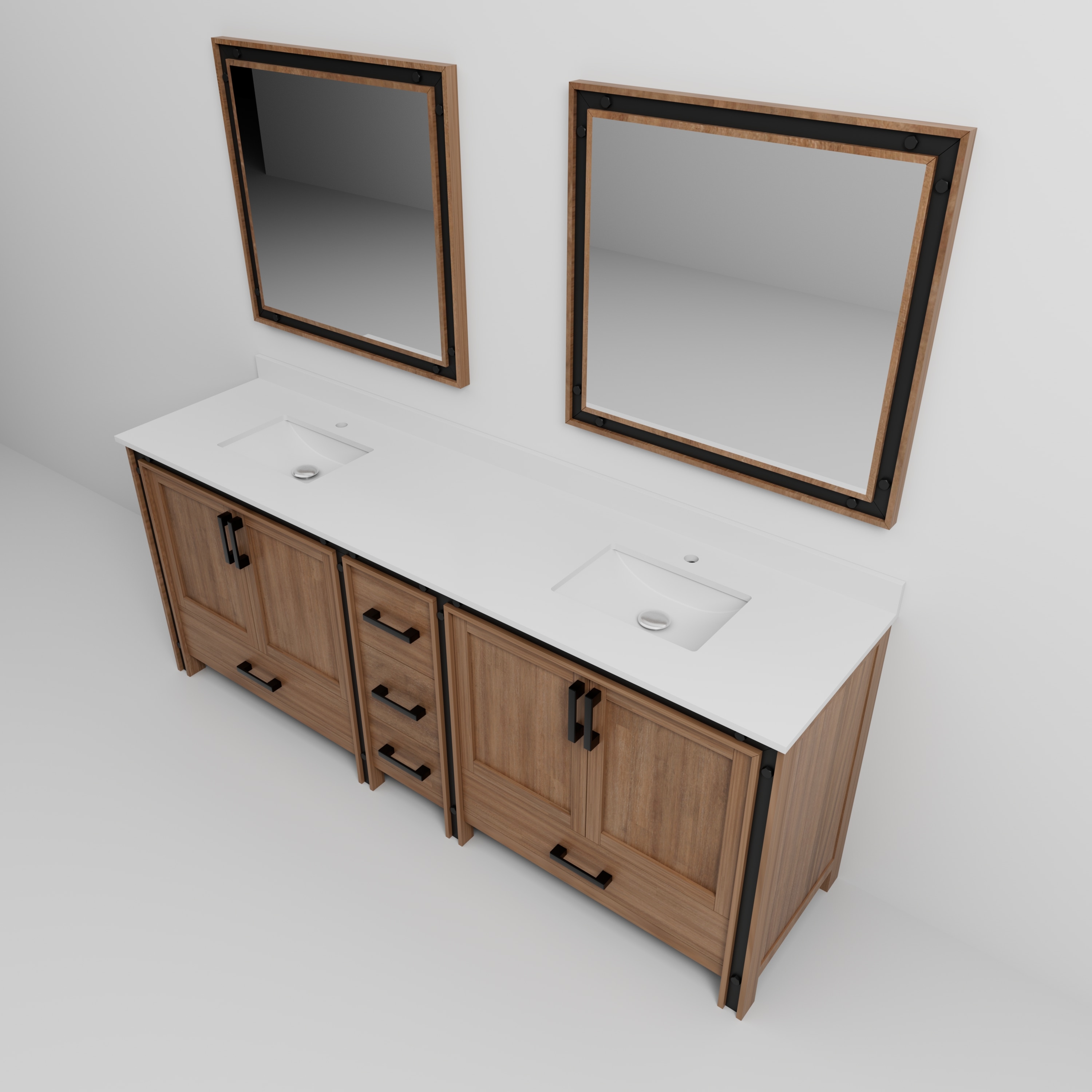 Lexora LVZV84DN210 Bath-Vanity-Combo - View #12