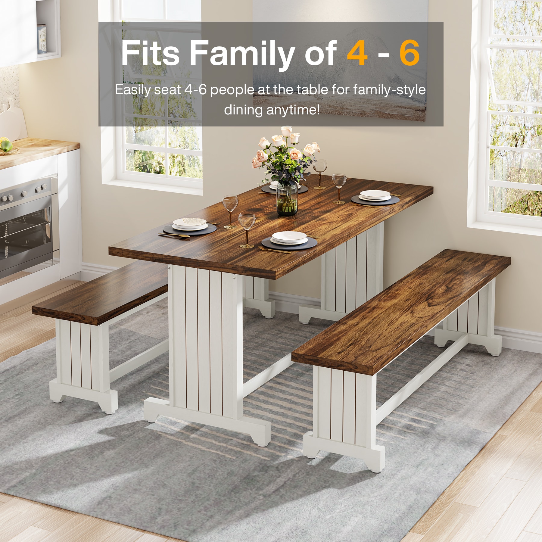 Fnova LWTJ-F1927 Dining-Tables - View #5