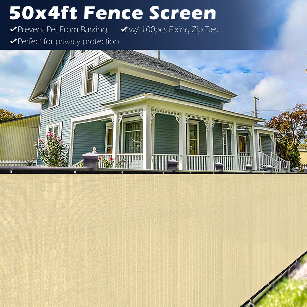 Yescom 37FEN003-50X4-1X2-LO Chain-Link-Fence-Slats - View #2