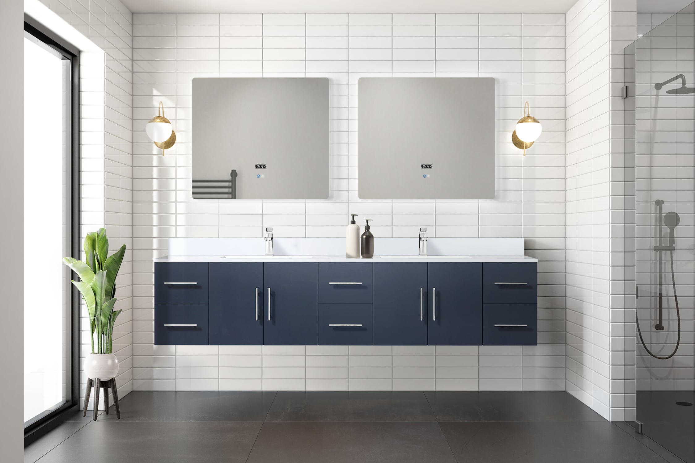 Lexora LVG84DE311 Bath-Vanity-Combo - View #10