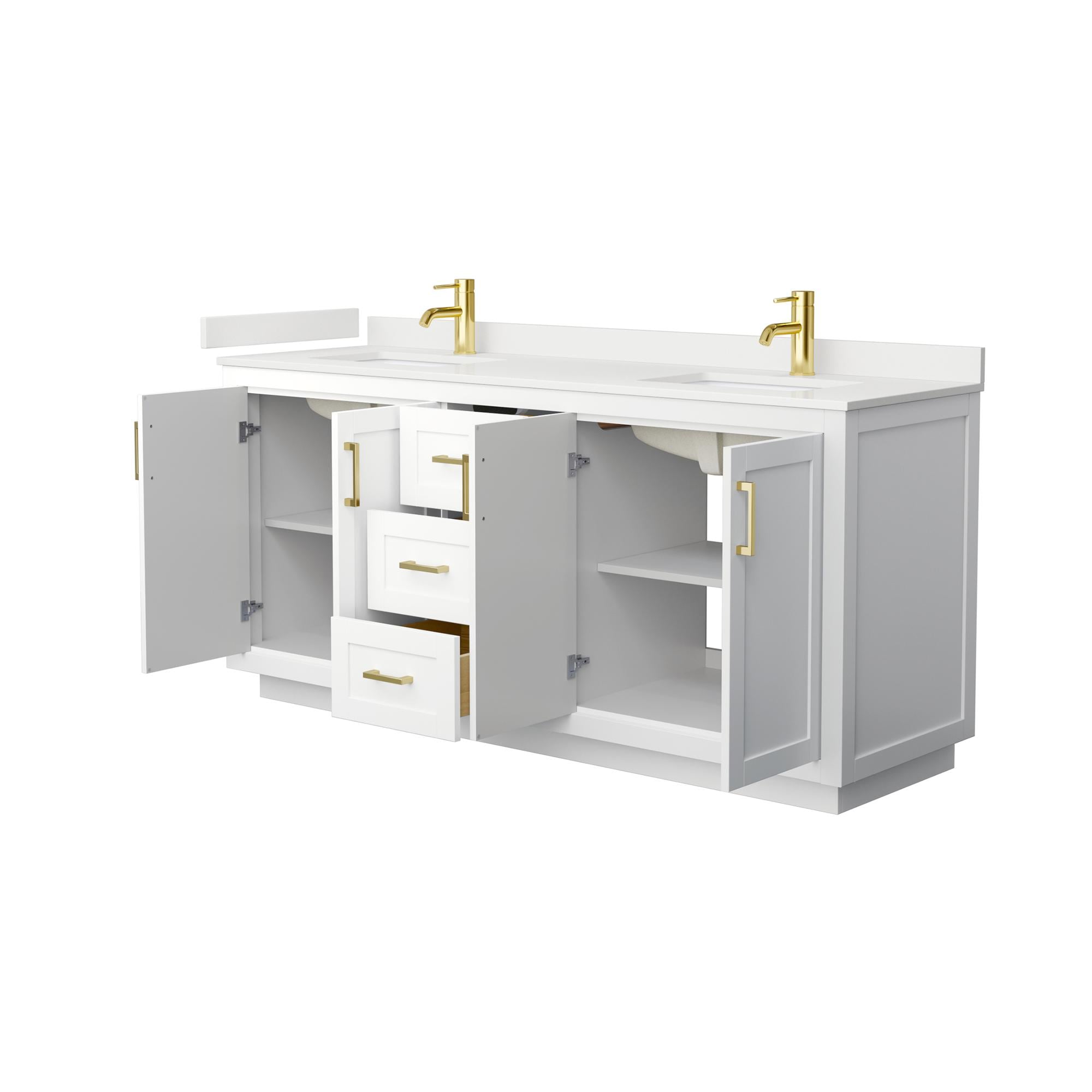 Wyndham Collection WCF292972DWGWQUNSMXX Bath-Vanity-Combo - View #3