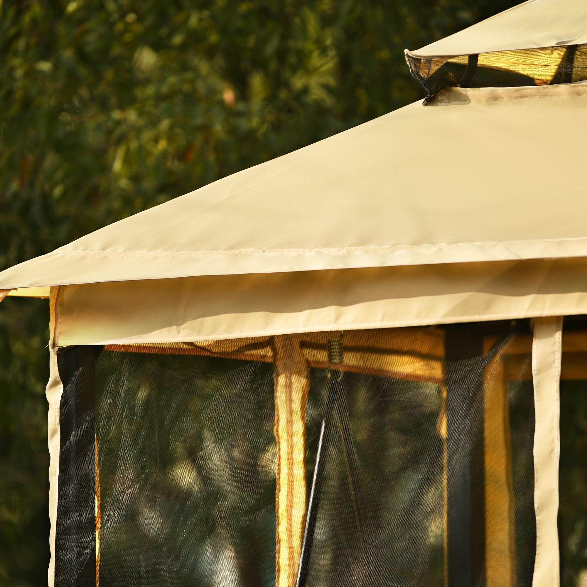 Bayfeve BFUS-270AD Wood-Resin-Gazebos - View #11