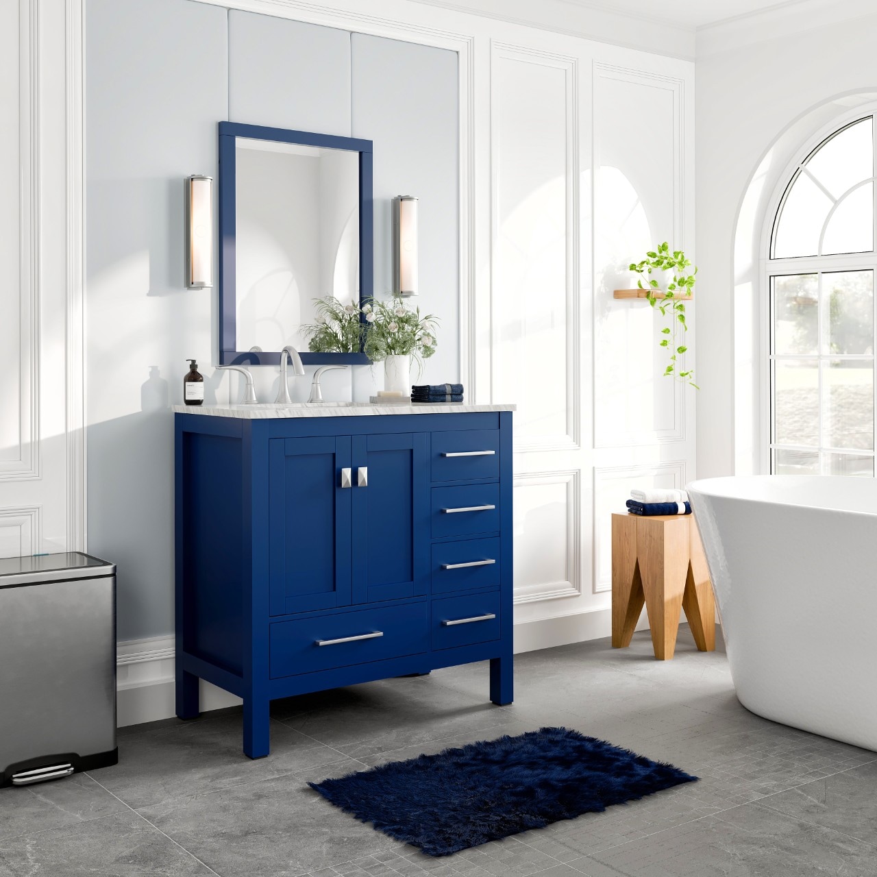 Eviva EVVN412-36BLU Bath-Vanity-Combo - View #7