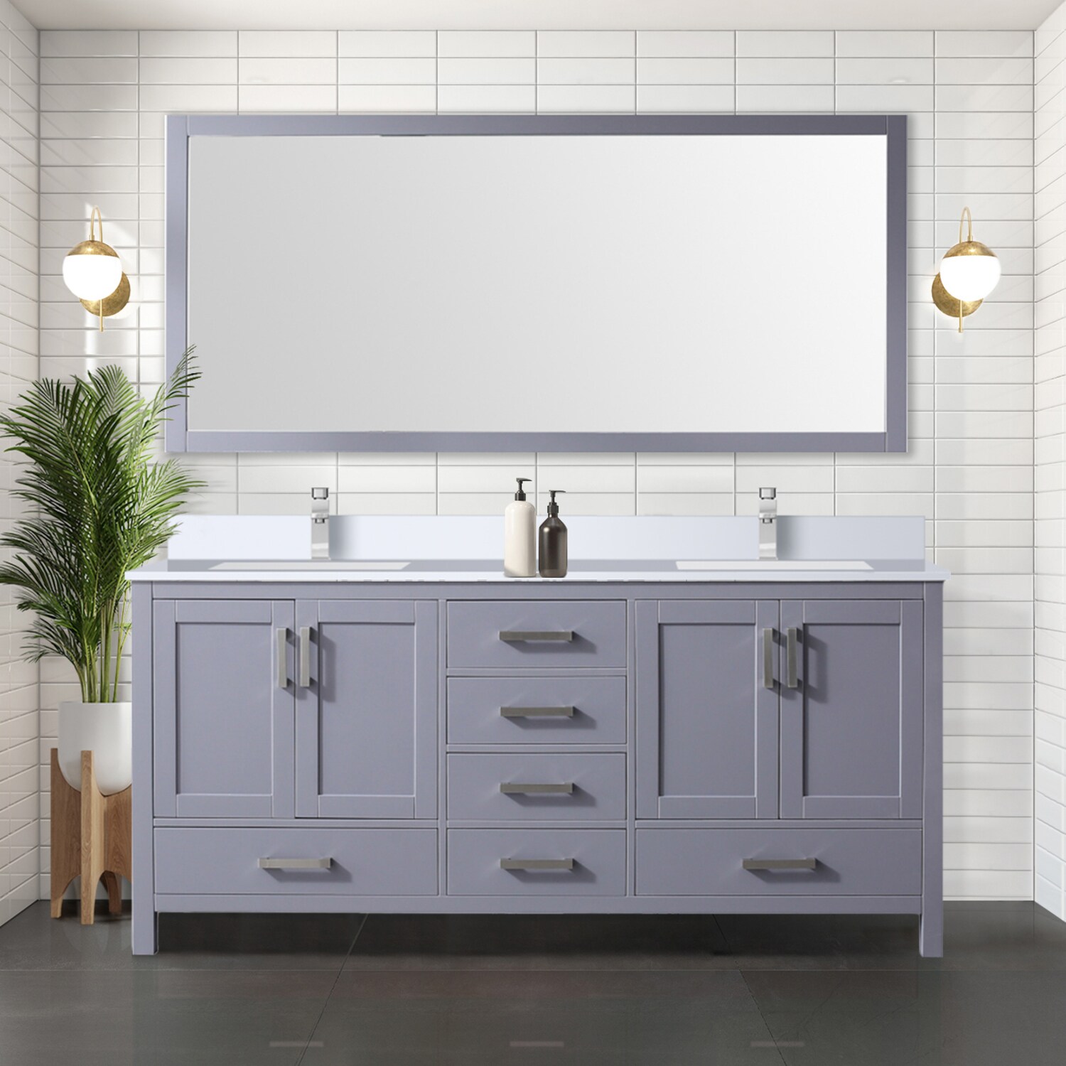 Lexora LVJ72DB311 Bath-Vanity-Combo - View #10