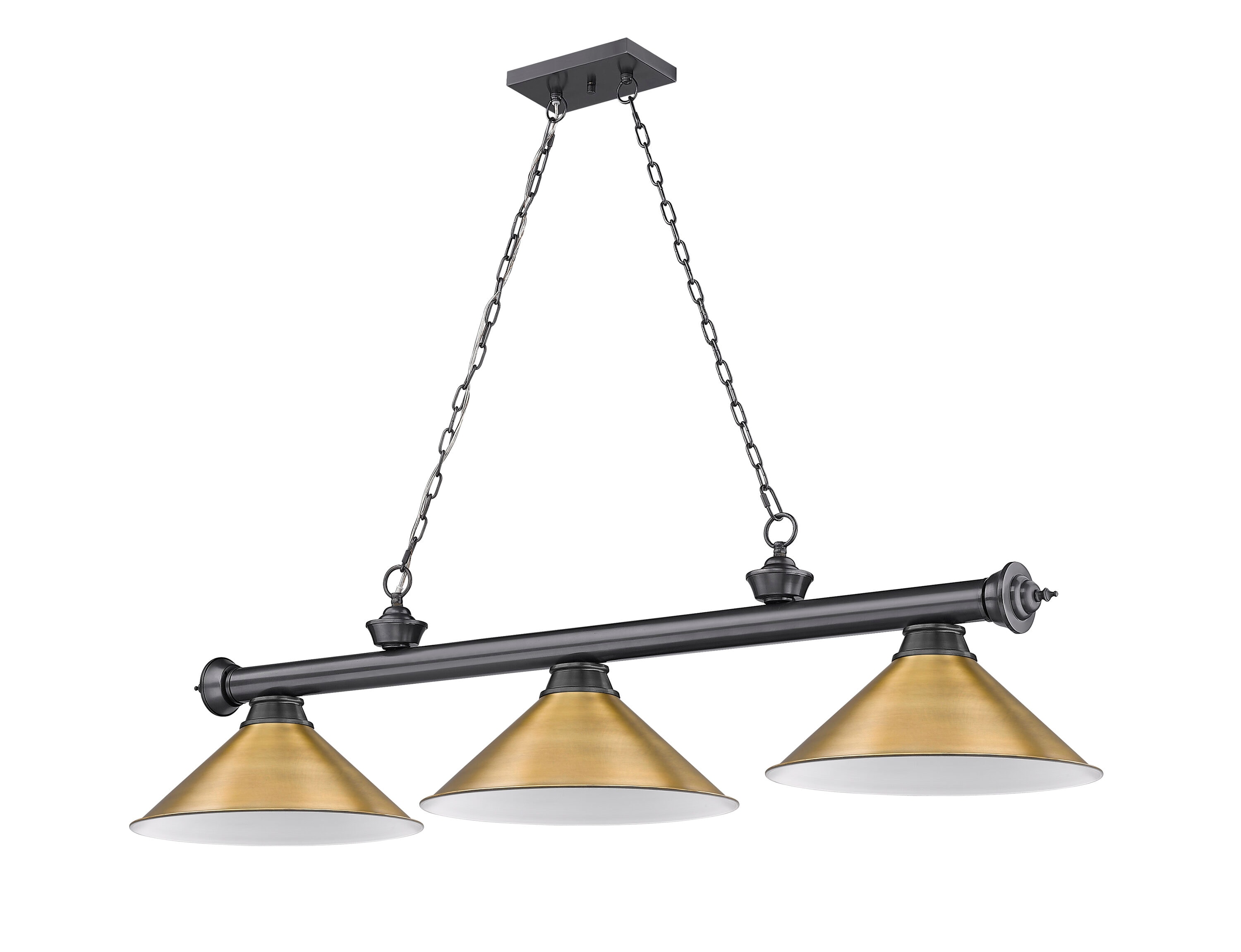 Z-Lite 2306-3BP-RB15 Pool-Table-Lighting - View #5