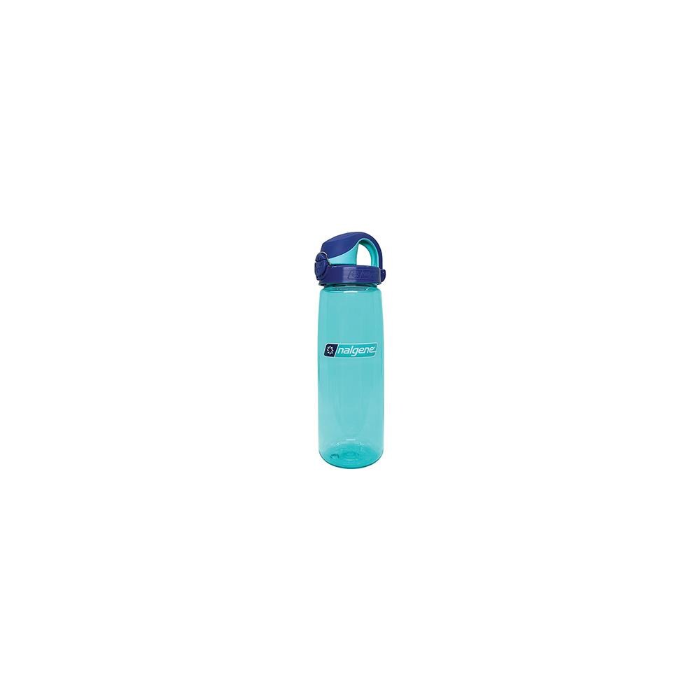 Nalgene LBMT48353  341869 24 oz On The Fly Bottle with Cap, Aqua and Blue